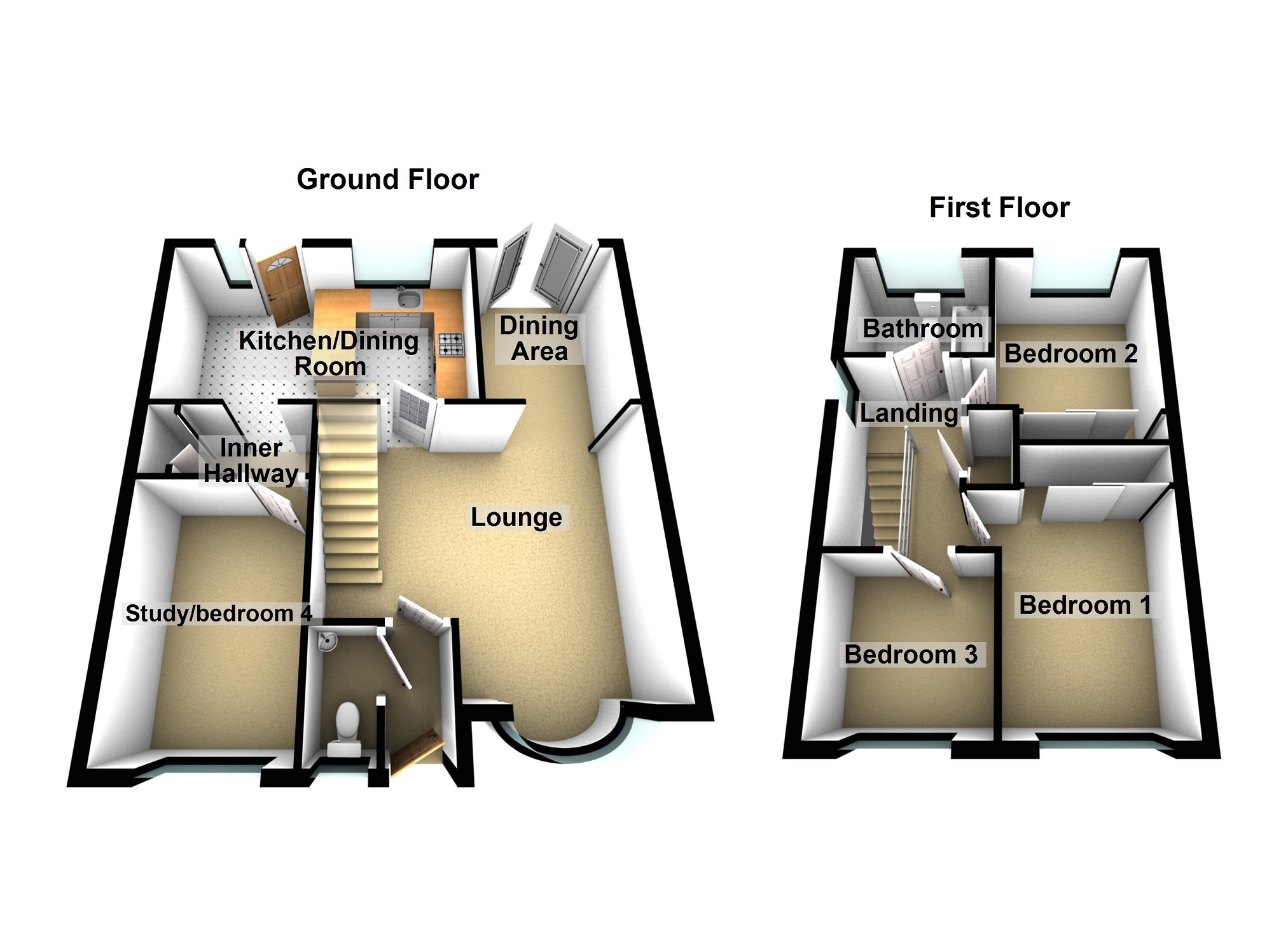 16, Waun Gron, Swansea floorplan