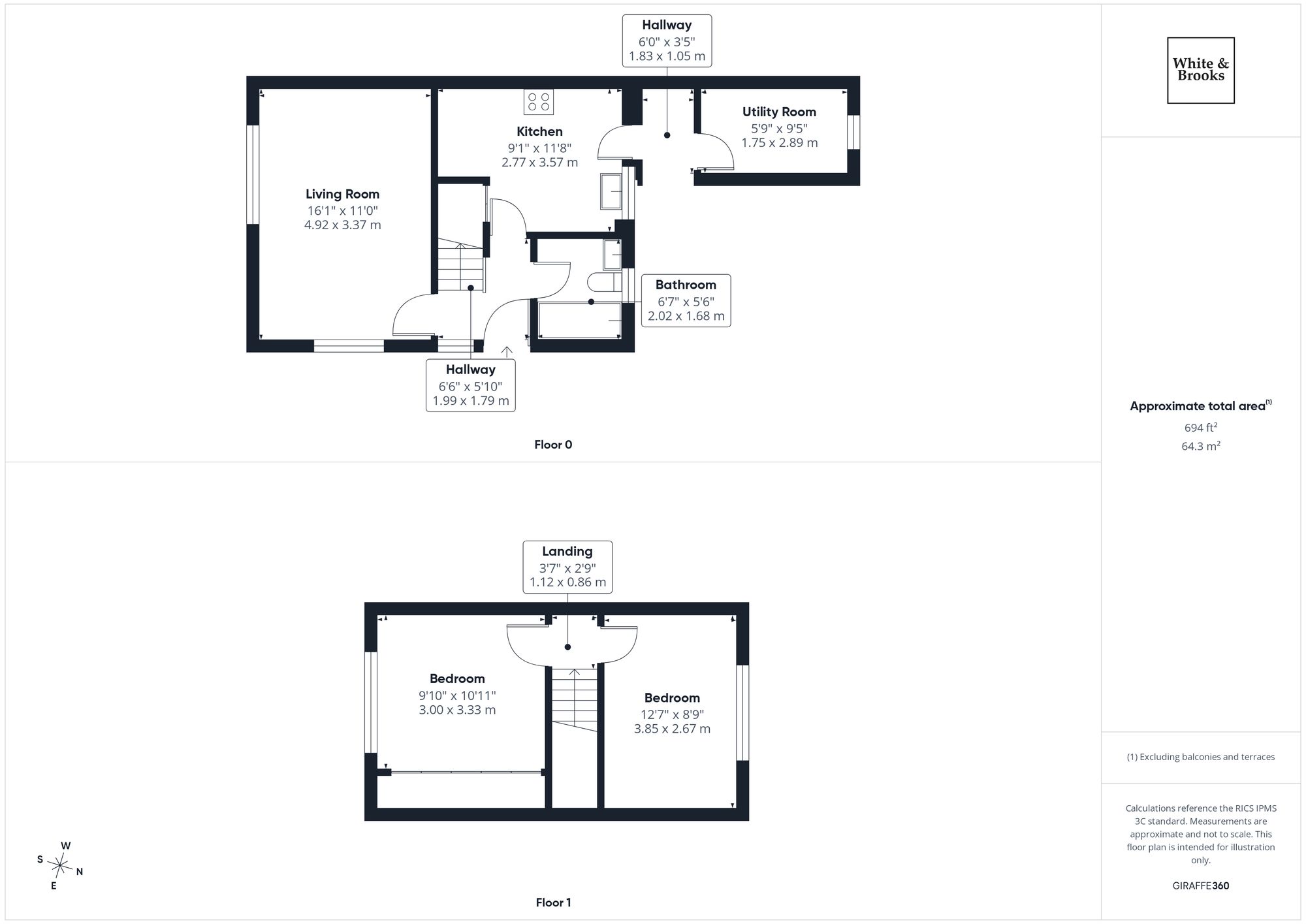 15 Hearn Close, Chichester floorplan