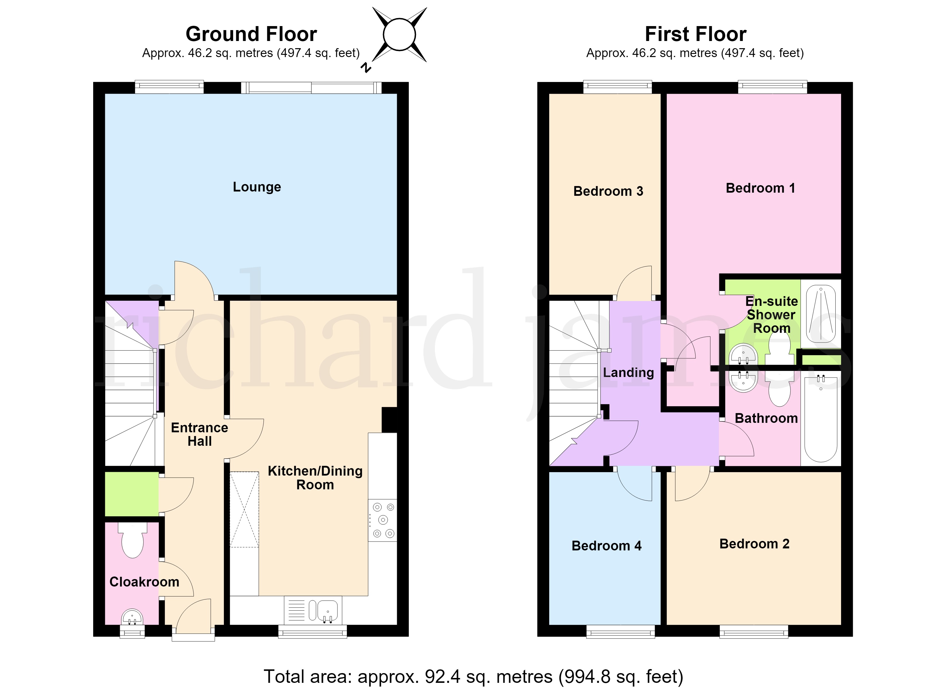 9, Sulgrave Way, Northamptronshire floorplan