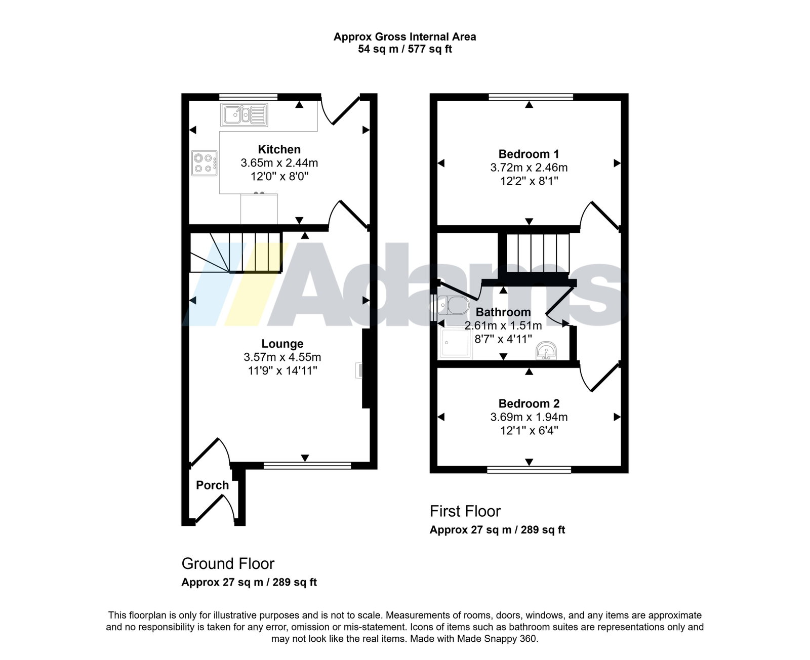 17, Keats Close, Widnes floorplan