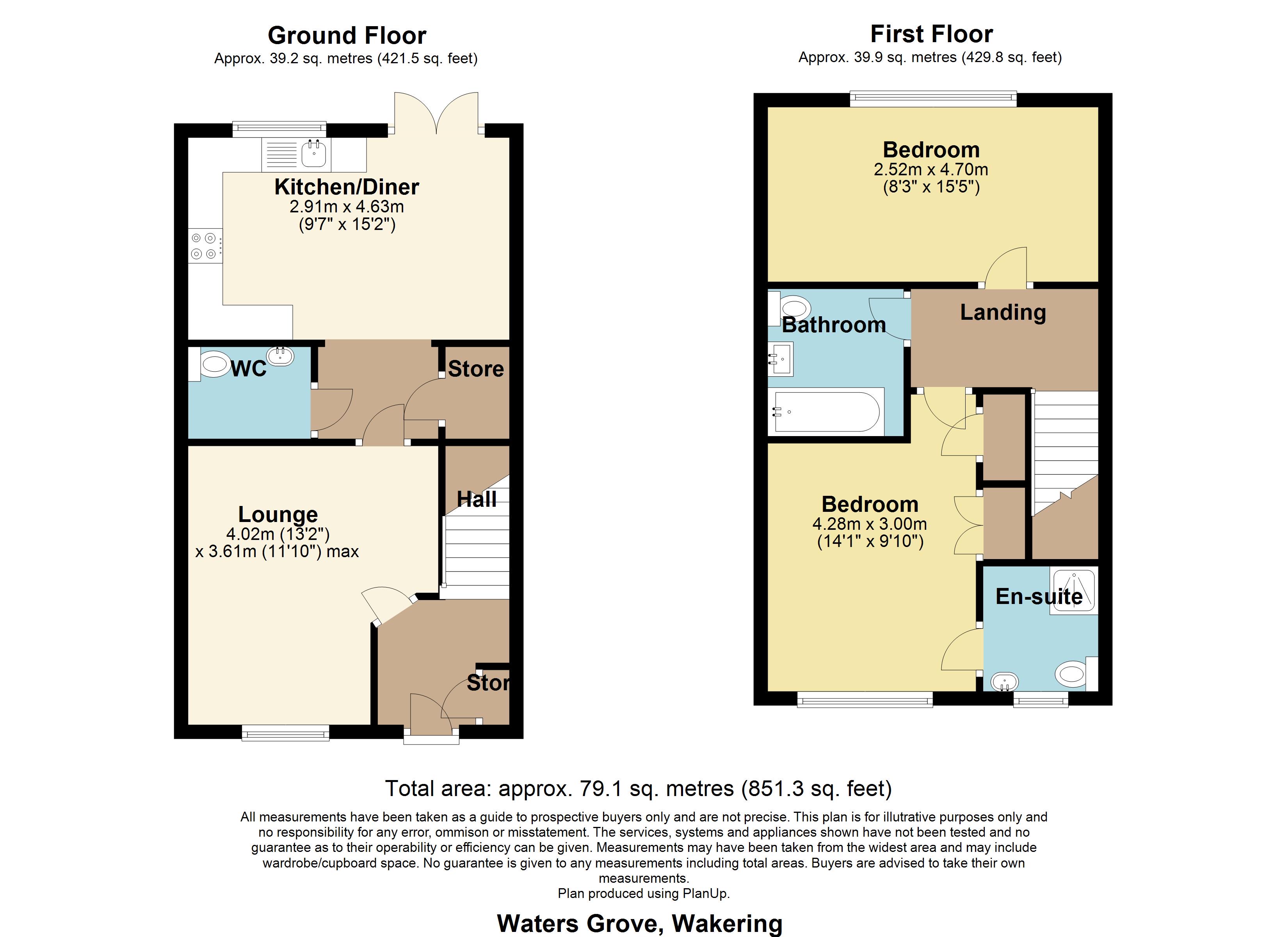 70, Kingfisher Street, Great Wakering floorplan