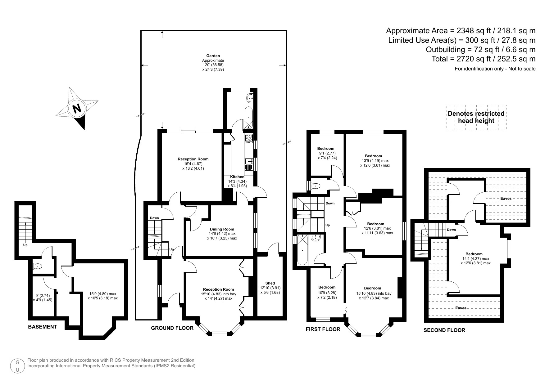 178, Forest Hill Road, London floorplan