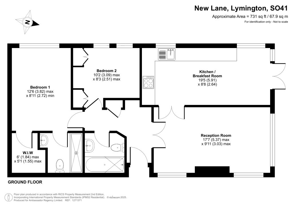 Omar Anniversary, Solent Grange Residential Park,Plot 79, New Lane, Lymington floorplan