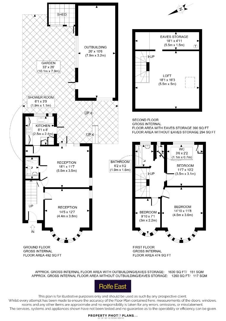 59, Fairfields Crescent, London floorplan