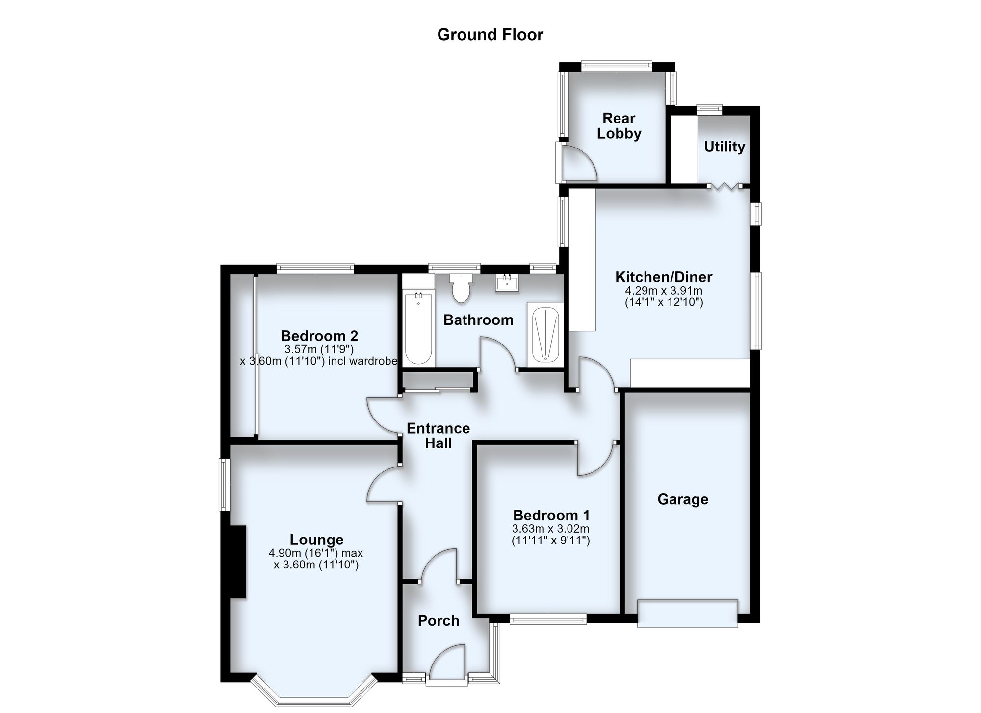 3 Blenheim Avenue, Milton Keynes floorplan