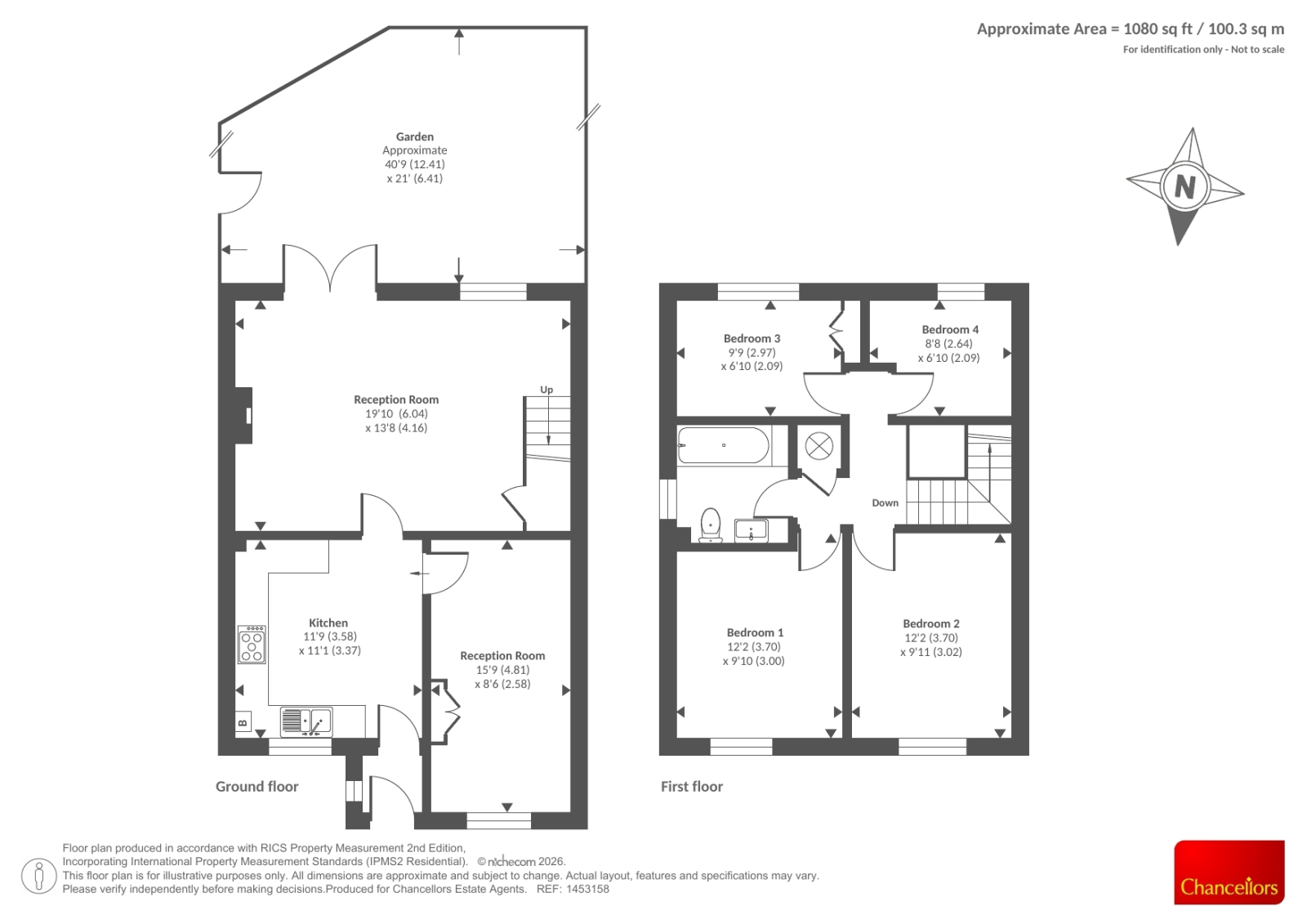 15 DERWENT ROAD, Derwent Road, Thatcham floorplan