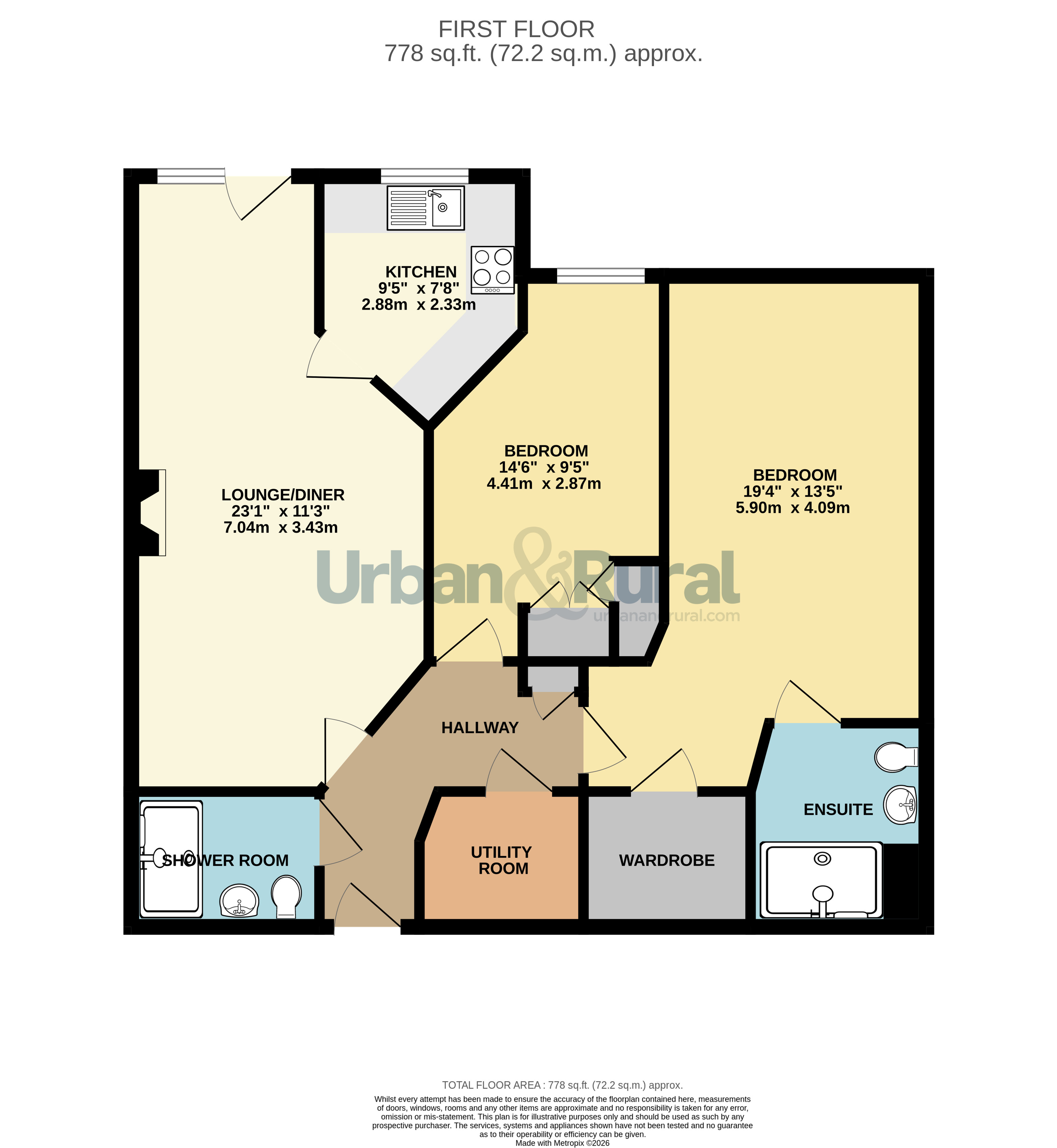 15 Miller Place,, High View, Bedfordshire floorplan
