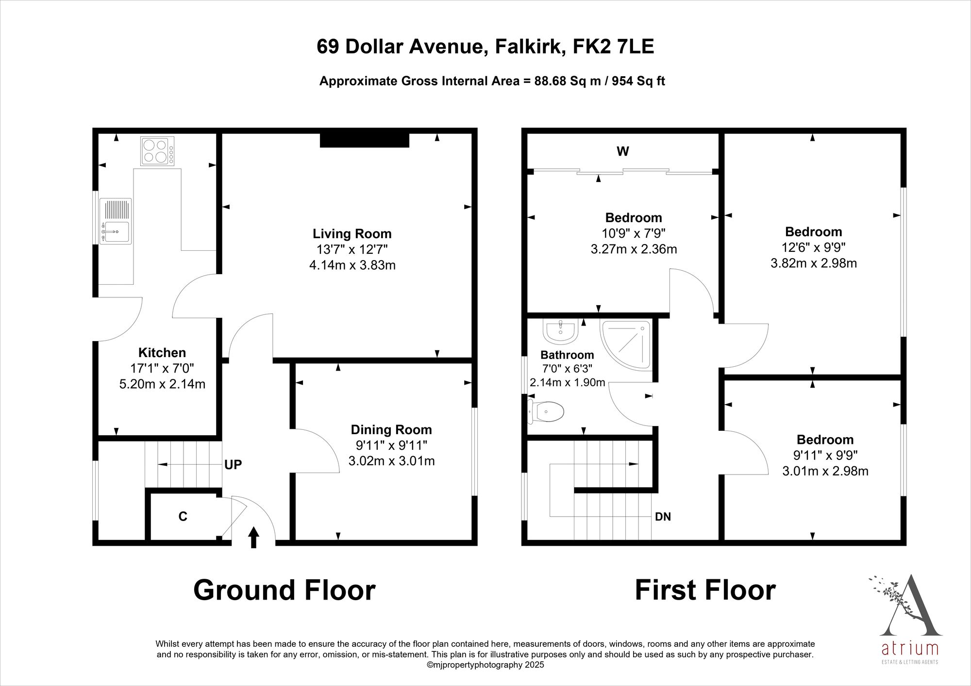 69 Dollar Avenue, Falkirk floorplan
