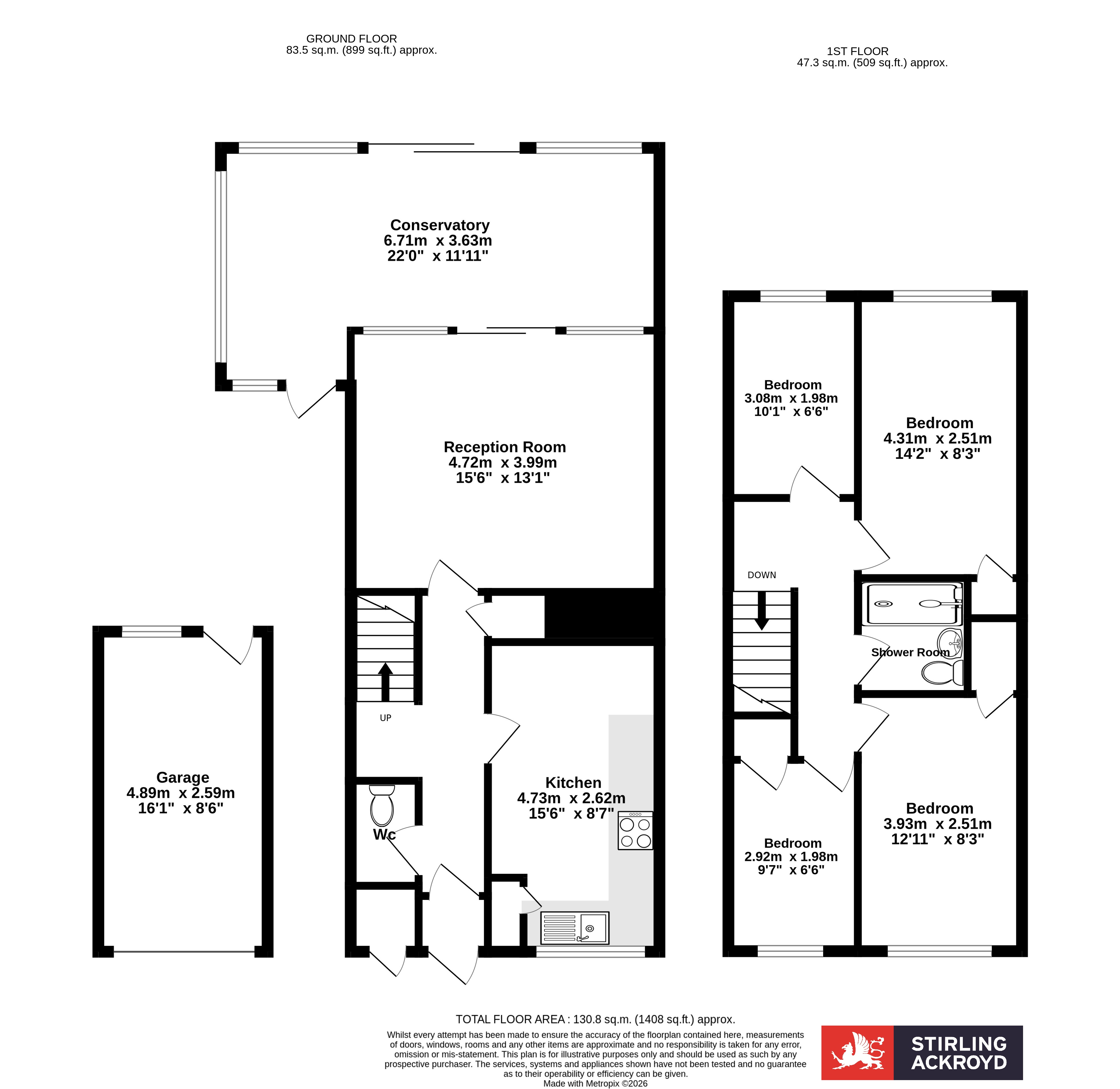 99, Kneller Road, Twickenham floorplan