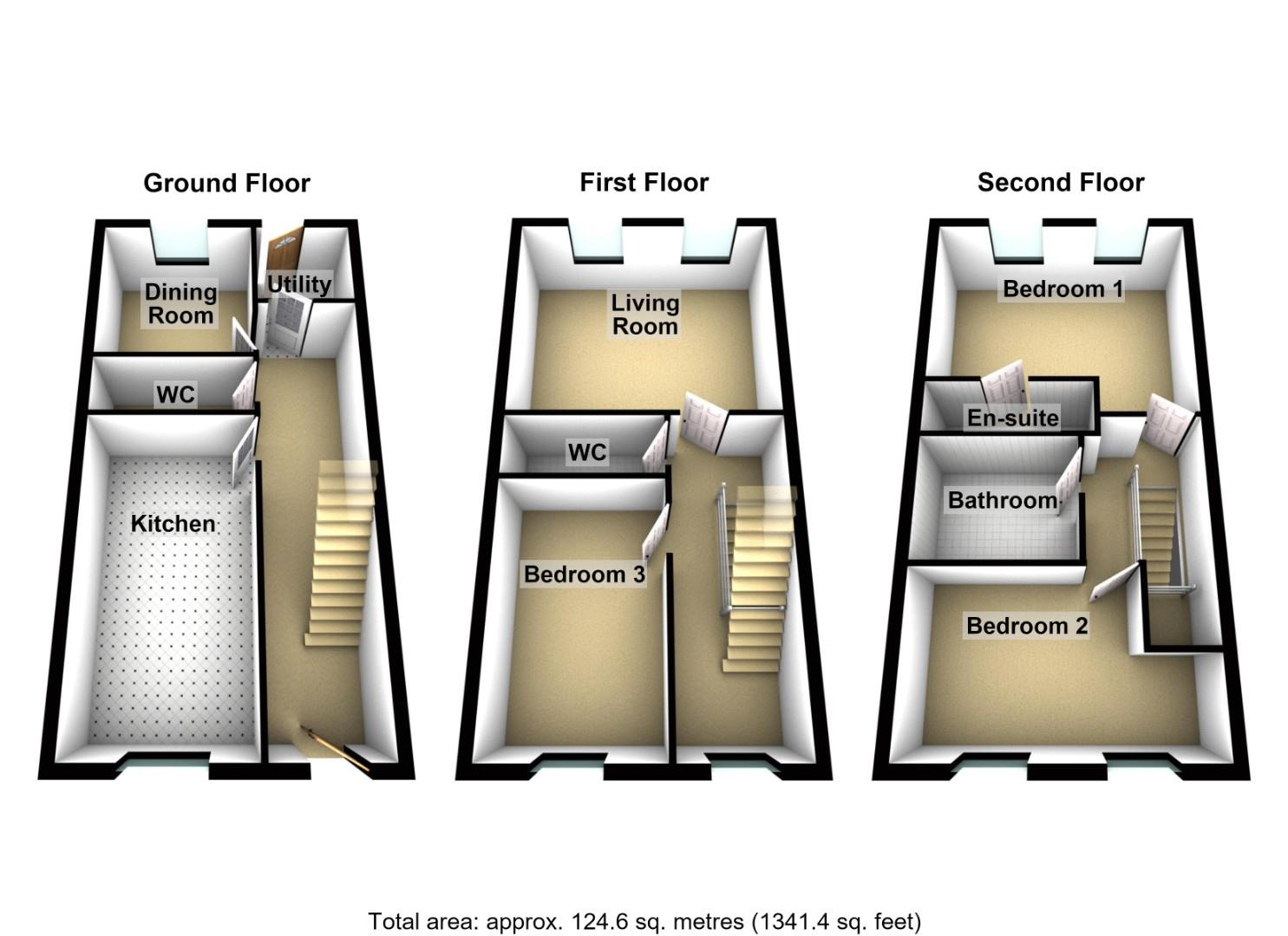 9, Clifton Road, Newcastle Upon Tyne floorplan