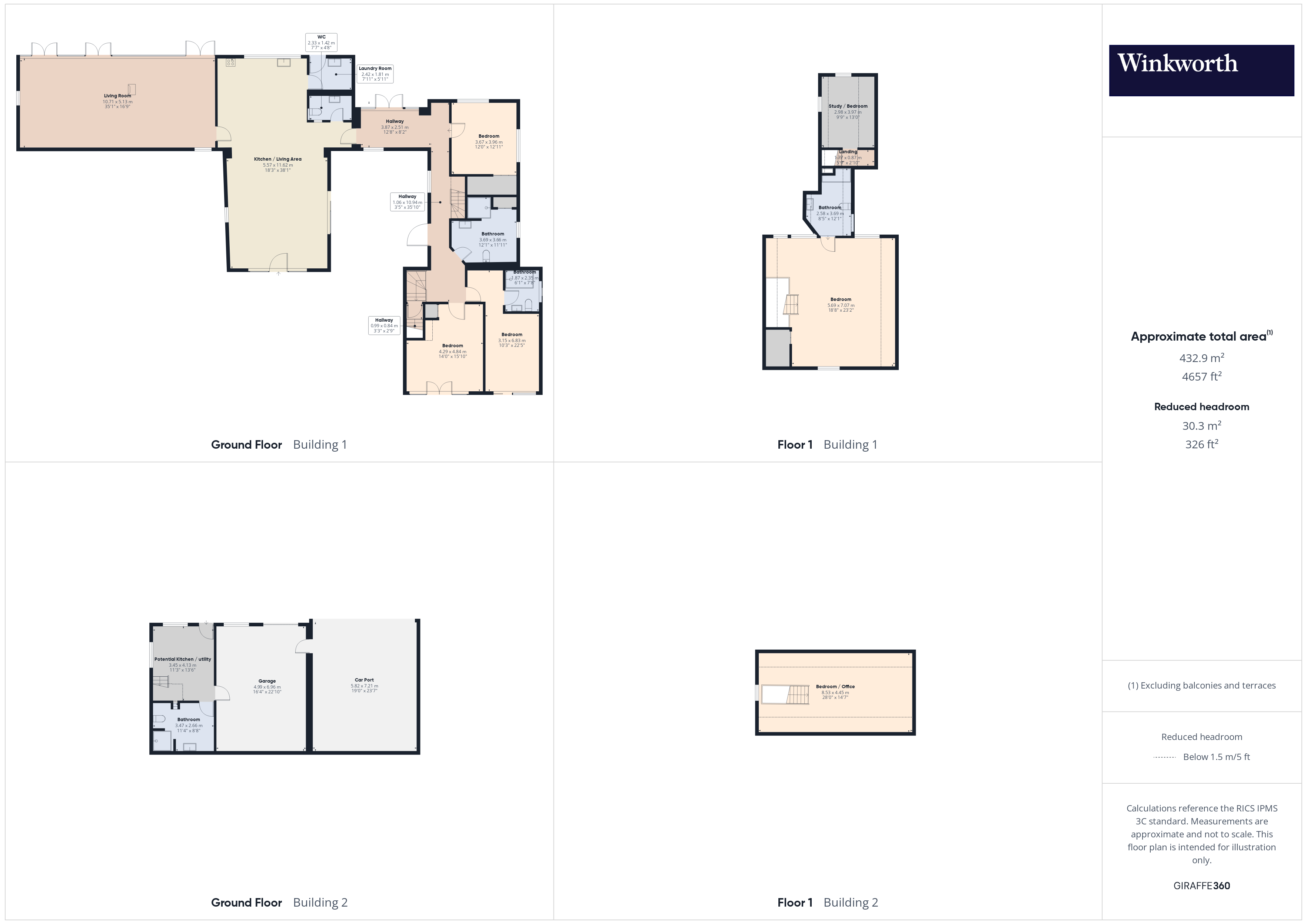 The Cart House,, Webbs Lane, Reading floorplan