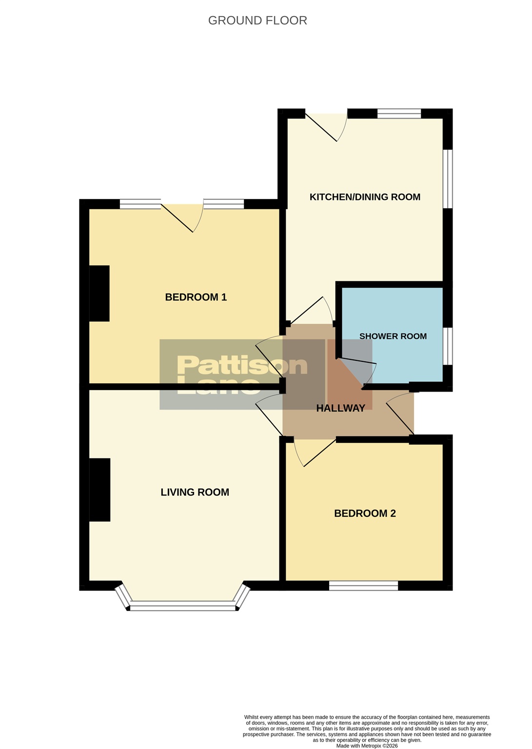 13, Bryant Road, Kettering floorplan