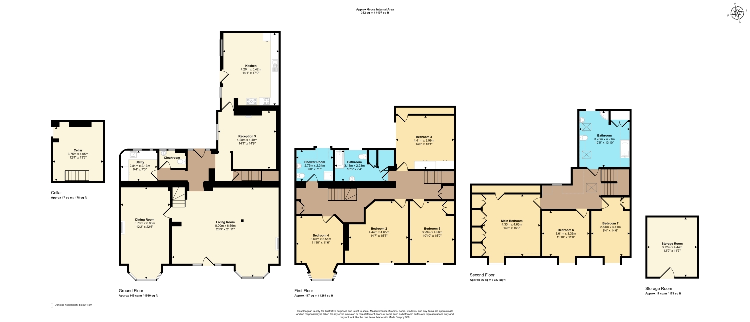 White Hart, Market Street, Charlbury, Chipping Norton floorplan