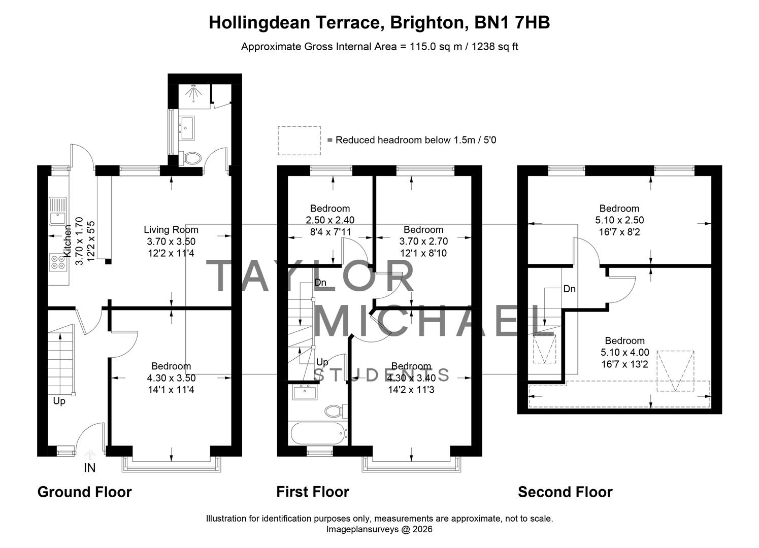75, Hollingdean Terrace, Brighton floorplan