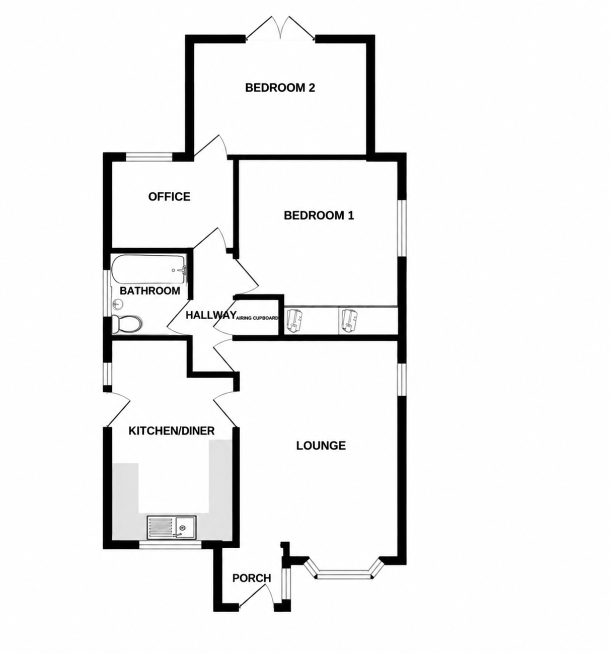 Padgate Close, Leicester floorplan