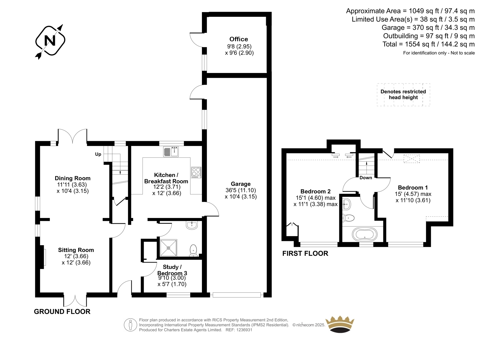 Hillside View,, Kingsley Common, Hampshire floorplan