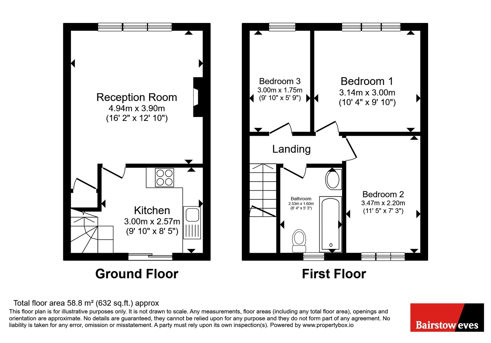 Powell Gardens, Essex floorplan