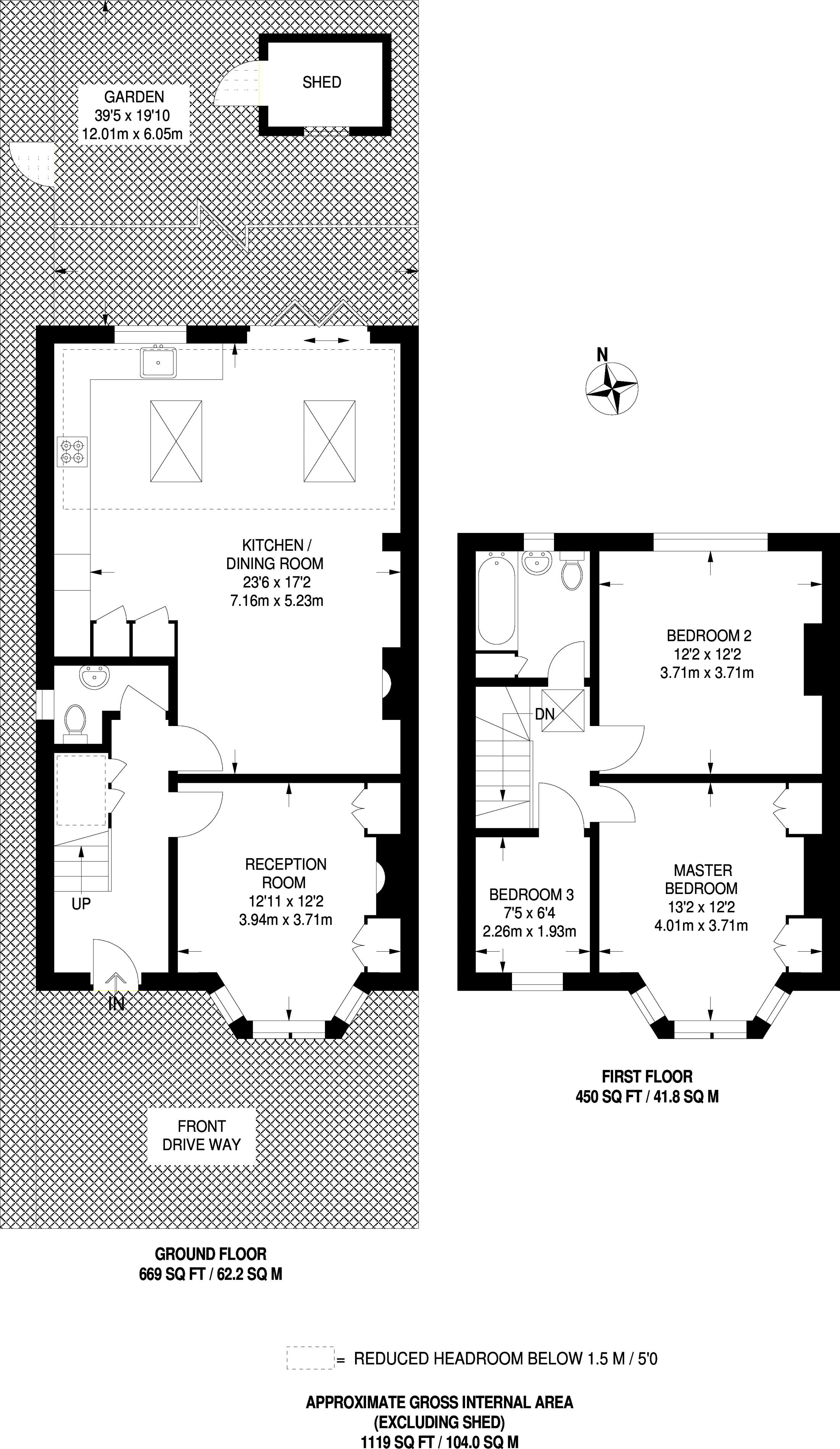 3 Bedrooms Semi-detached house to rent in Motspur Park, Motspur Park KT3