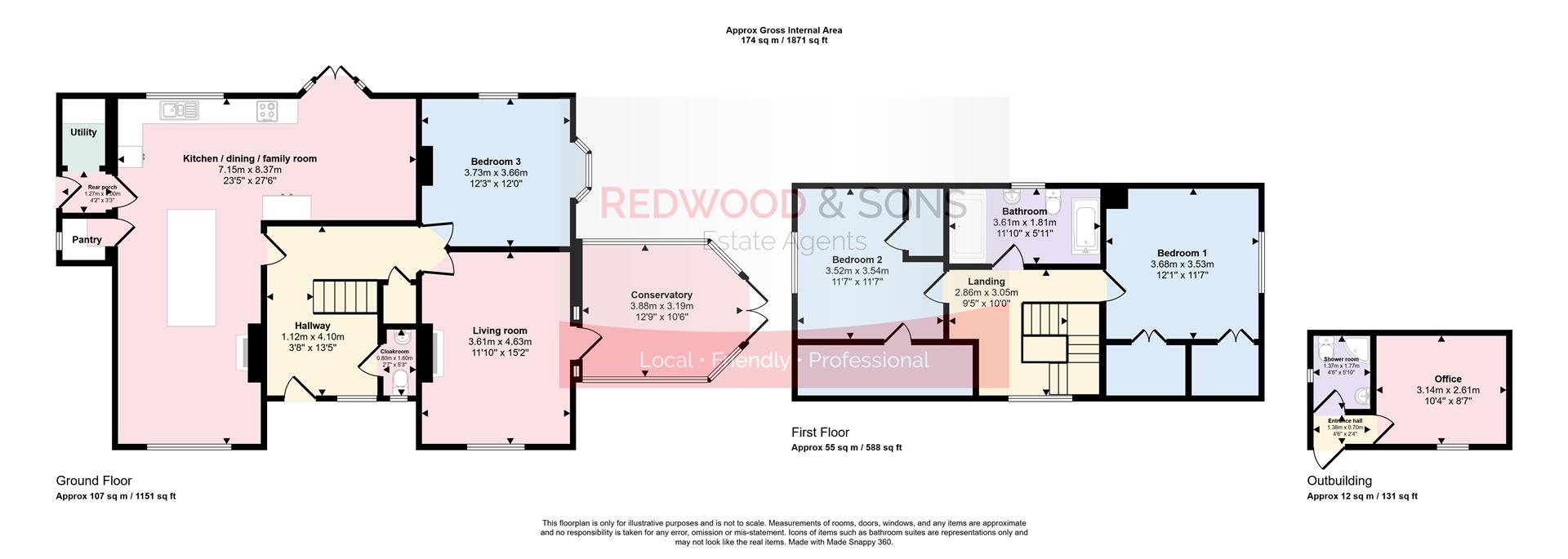 Fairlawn, Station Road, Angmering floorplan