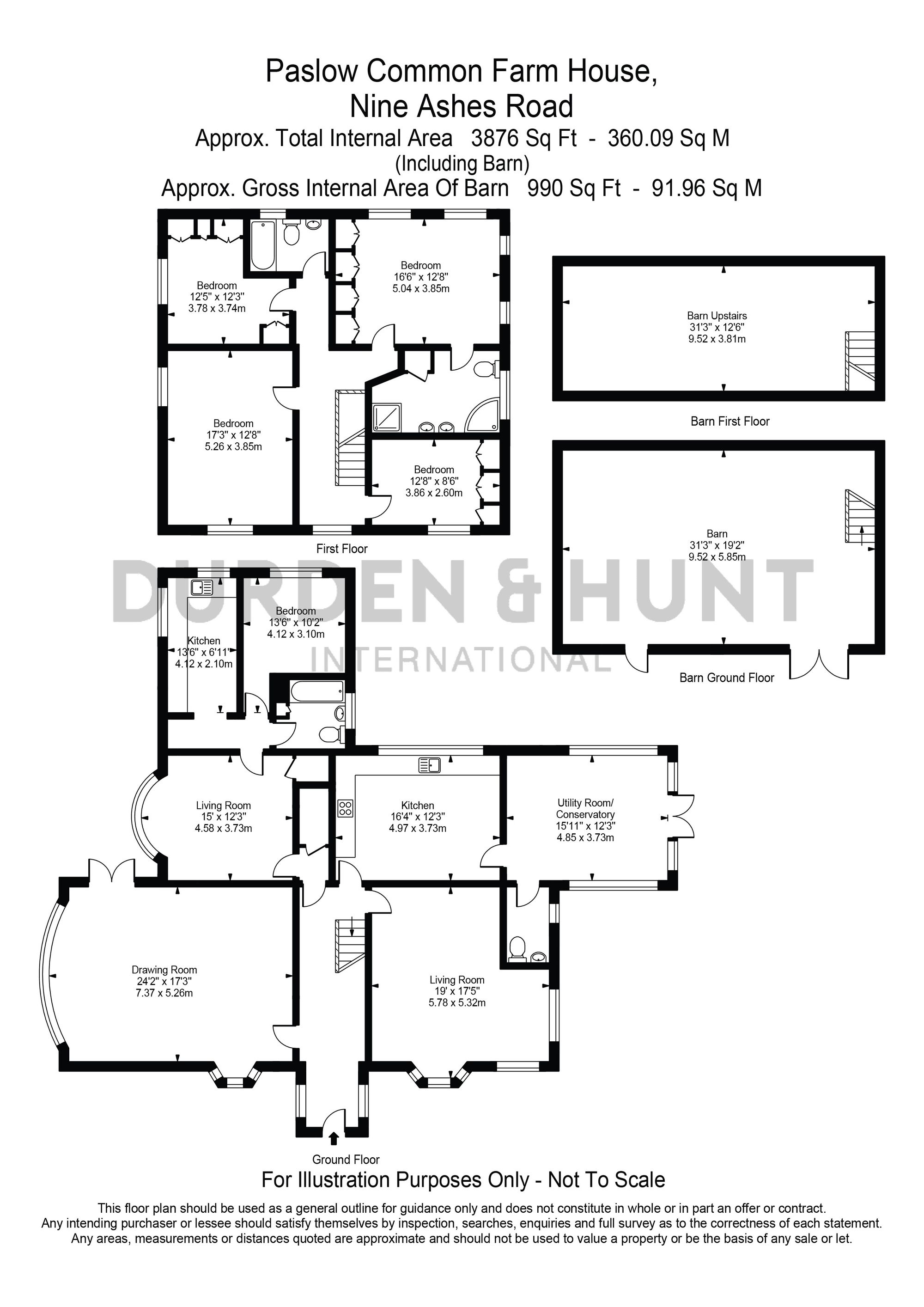 184 Nine Ashes Road, Ingatestone floorplan