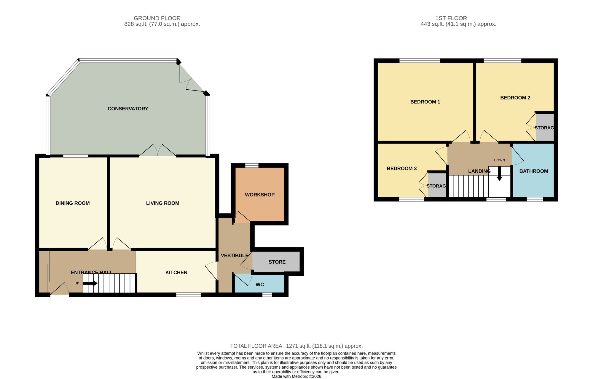 9 Overgreen View, Scarborough floorplan