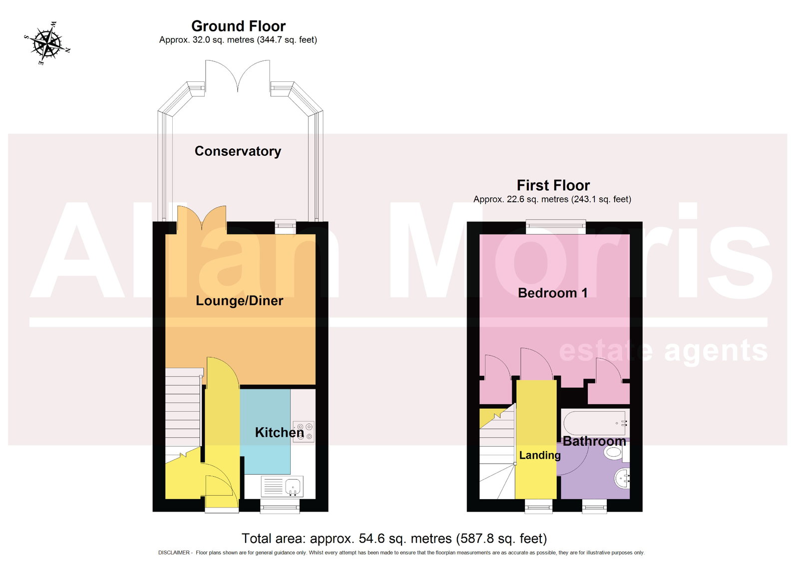 8, Hydrangea Close, Worcester floorplan
