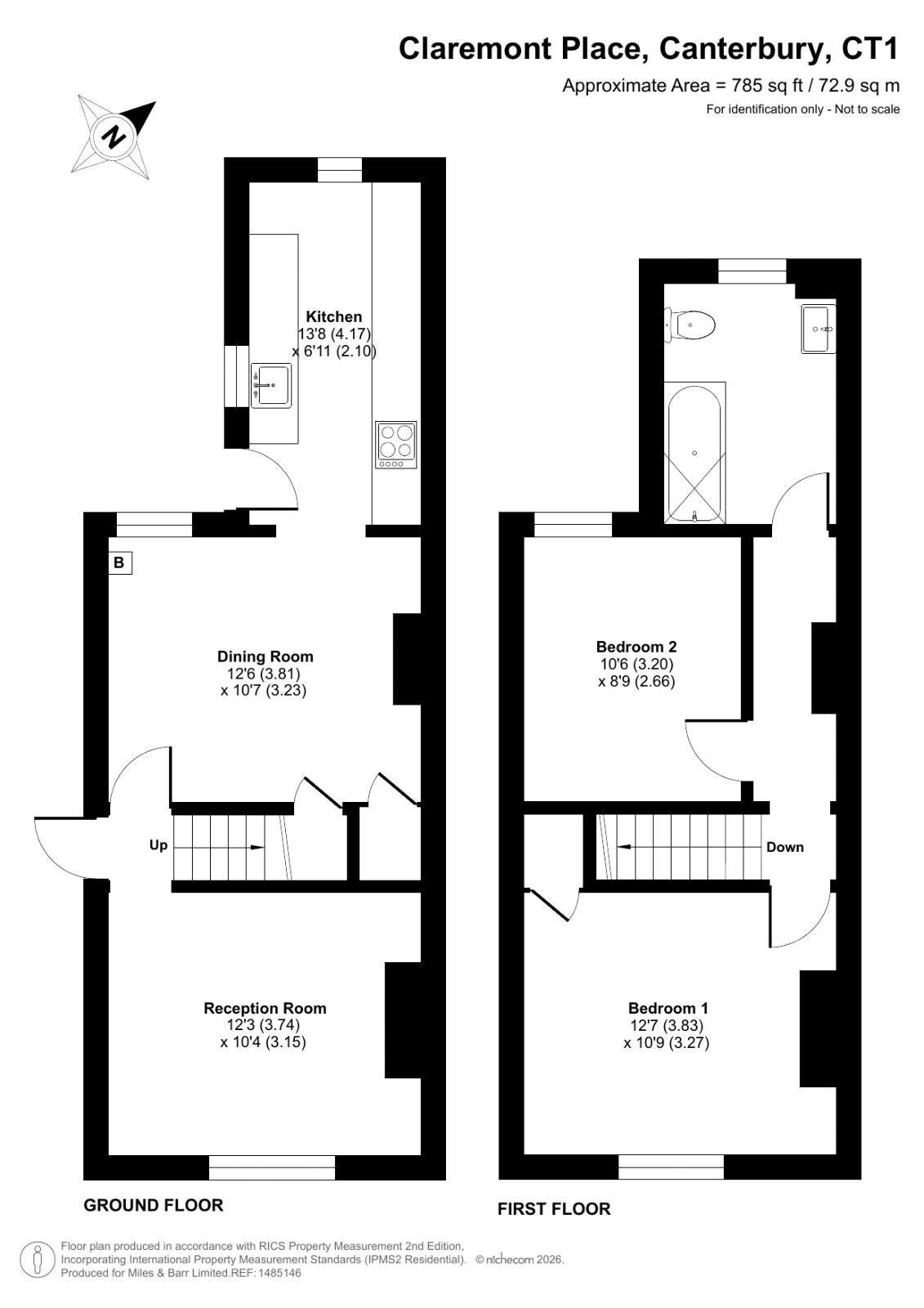 2, Claremont Place, Kent floorplan