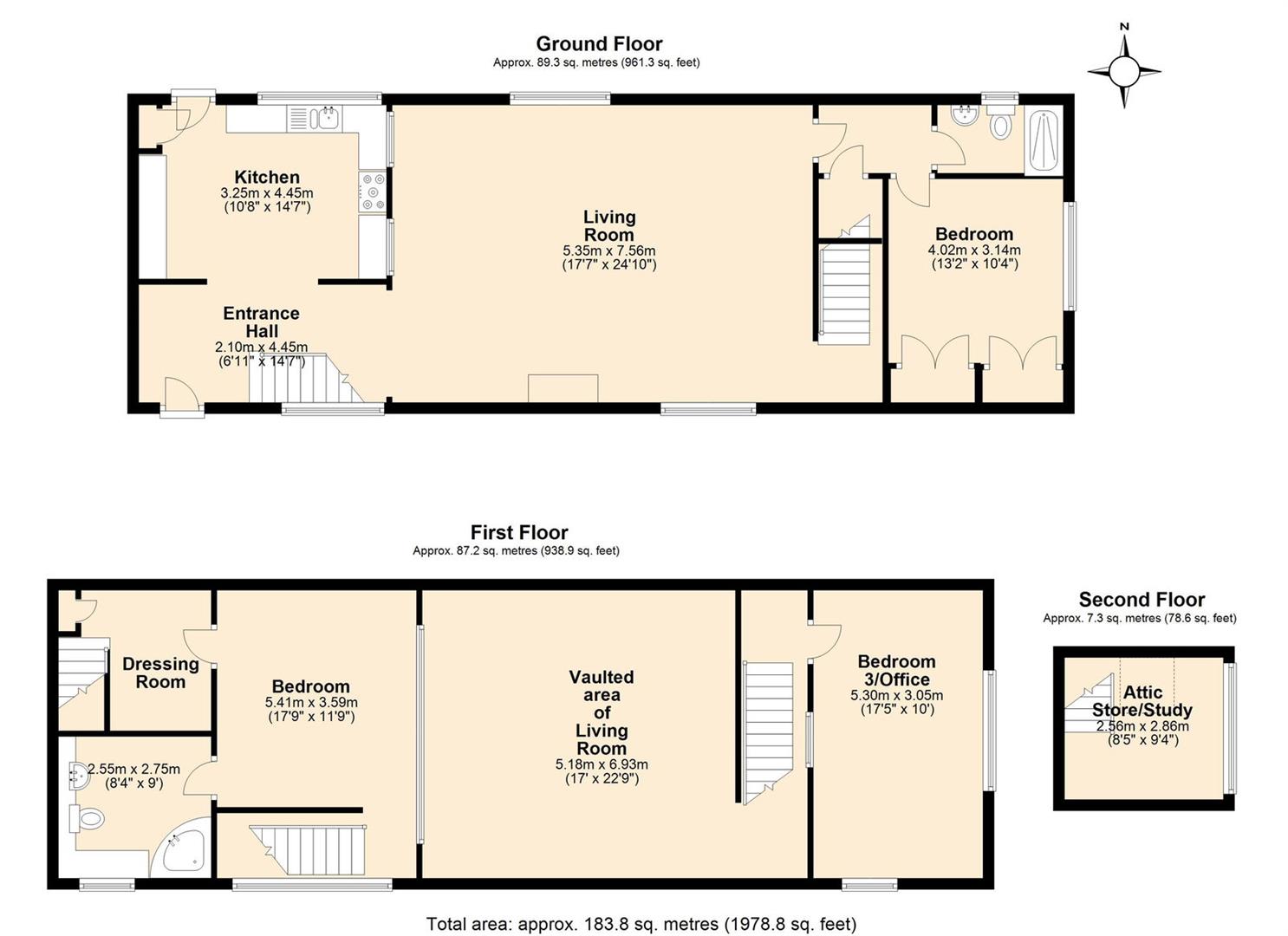 St James, The Heywood, Diss floorplan