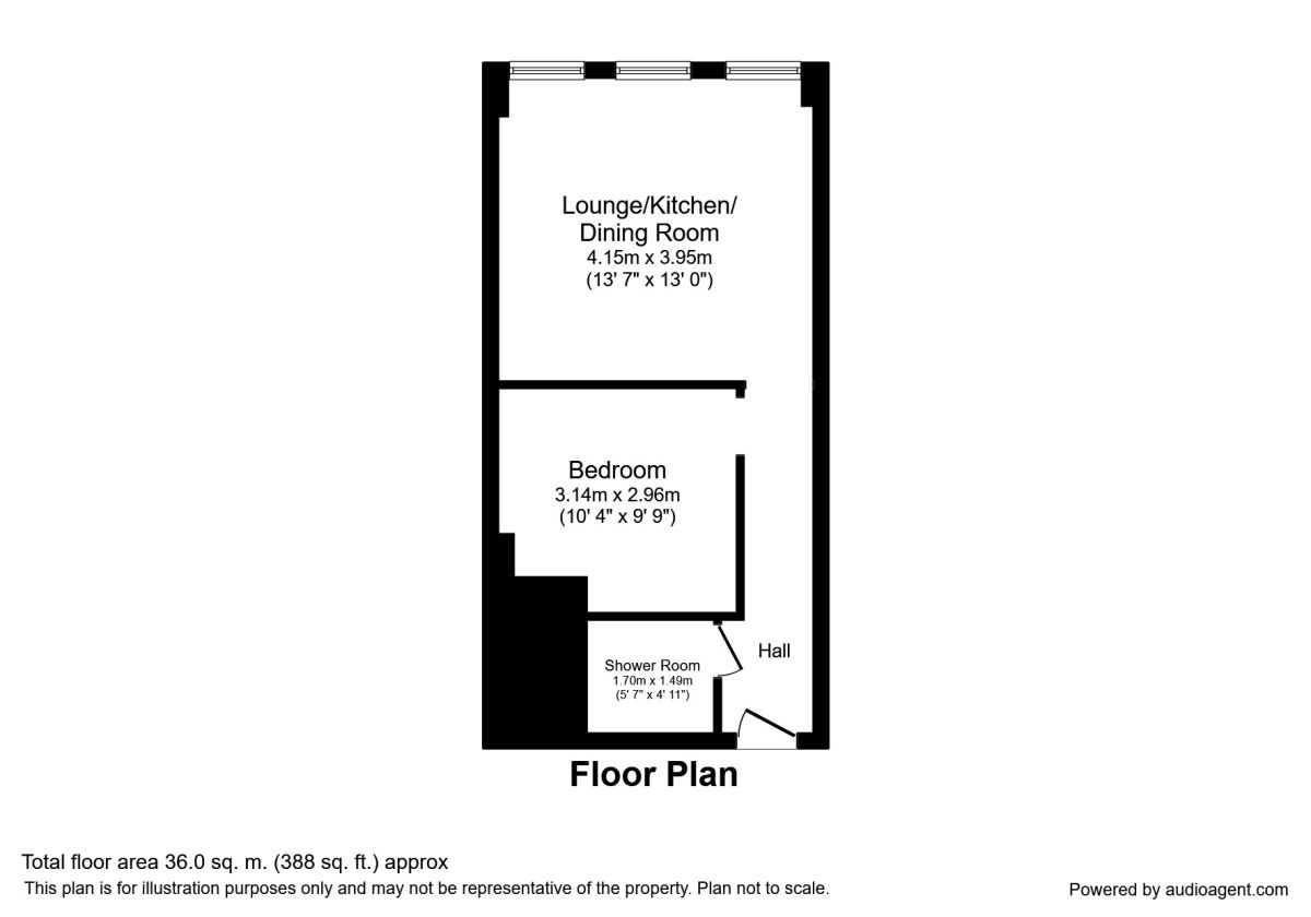 1 Bedrooms Flat to rent in Princes Street, Doncaster DN1