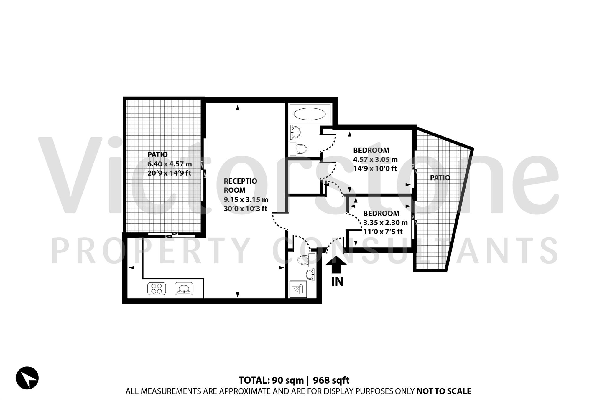 2 Bedrooms Flat to rent in Latitude House, Oval Road, Camden NW1