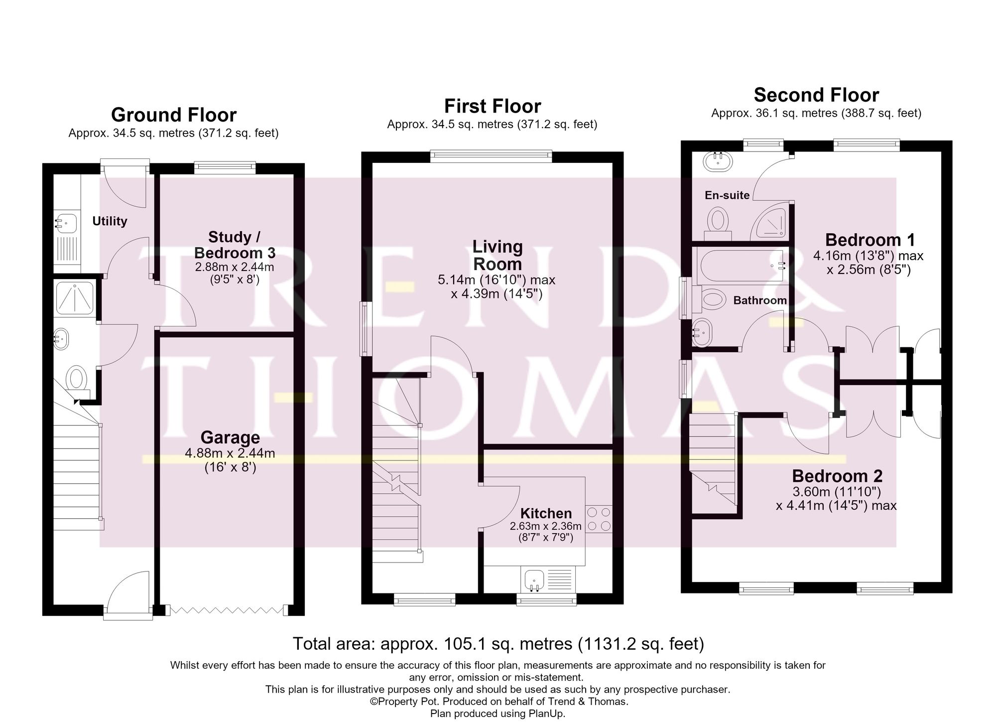 23 Longmans Close, Watford floorplan