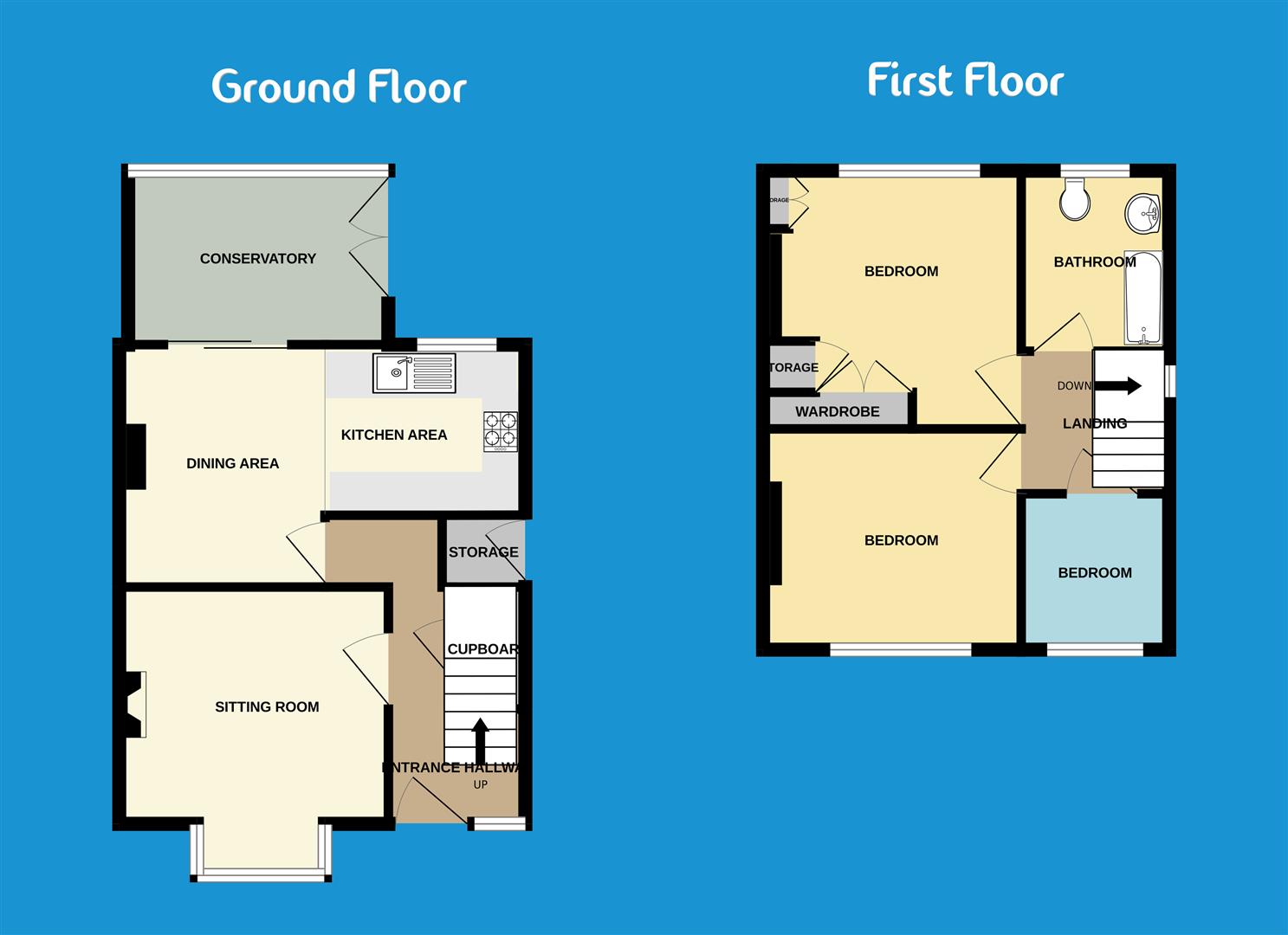 3, Priory Park Road, Launceston floorplan