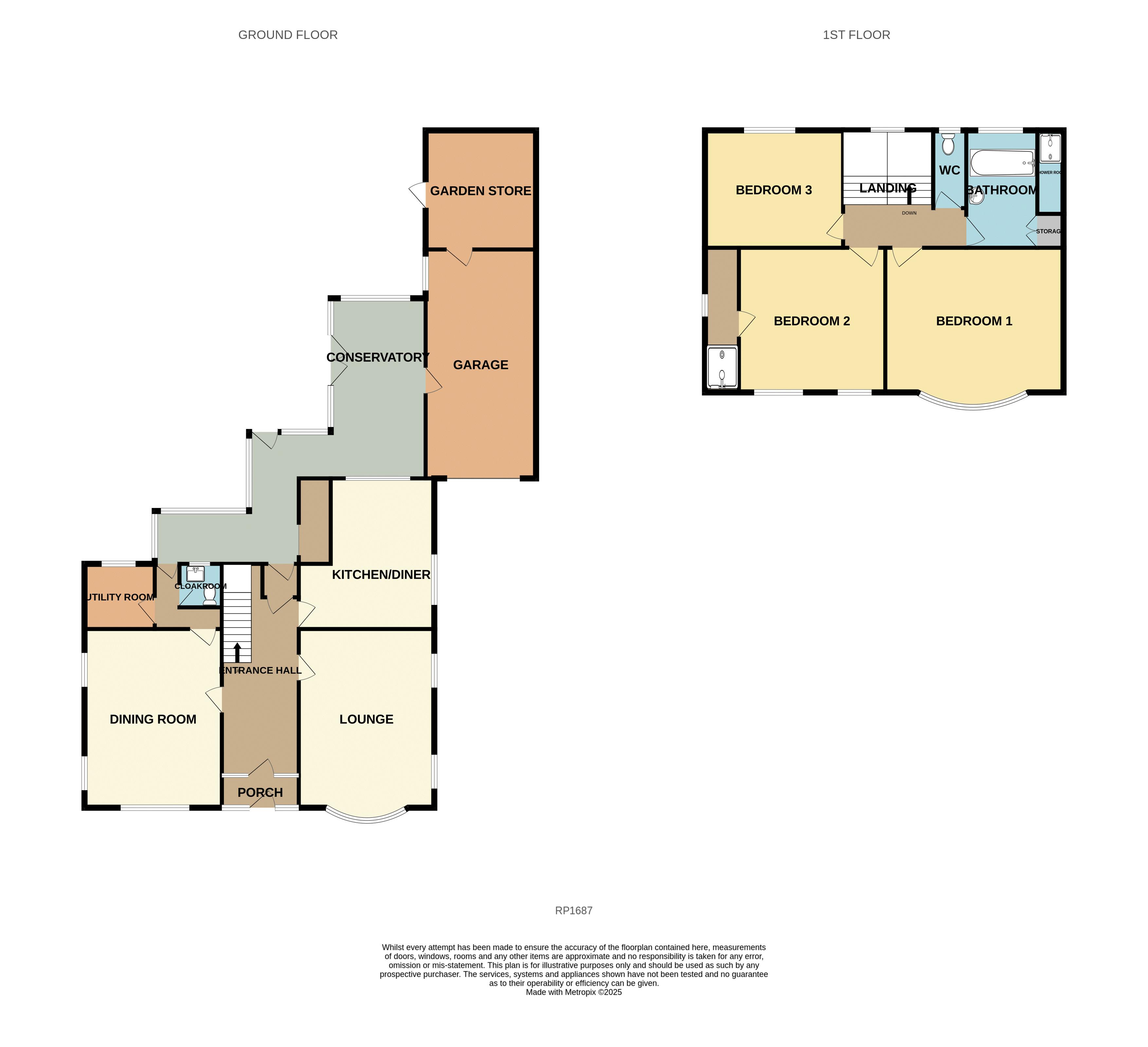 14, Llanrhos Road, Penrhyn Bay floorplan