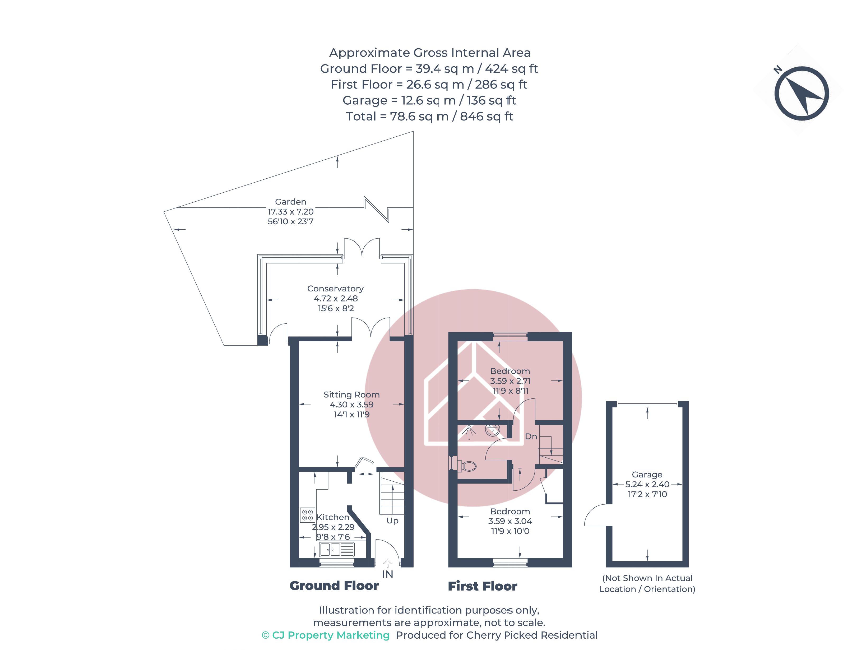 26, Holm Way, Bicester floorplan