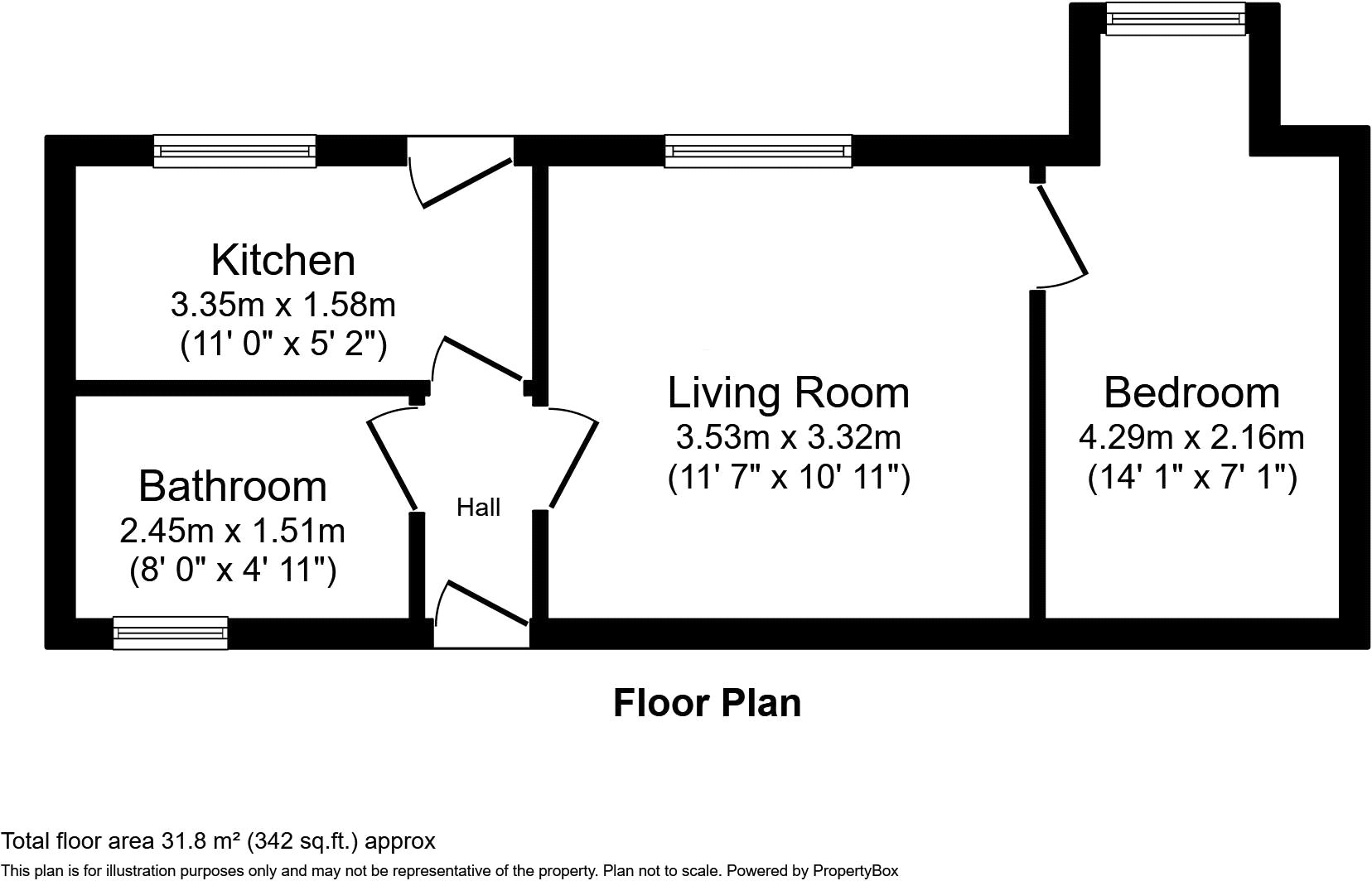 21B,, Cookham Road, Maidenhead floorplan