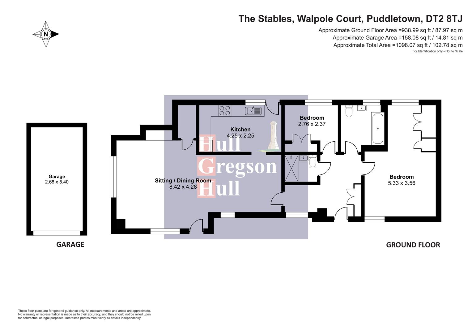 5, The Stables, Walpole Court, Dorchester floorplan