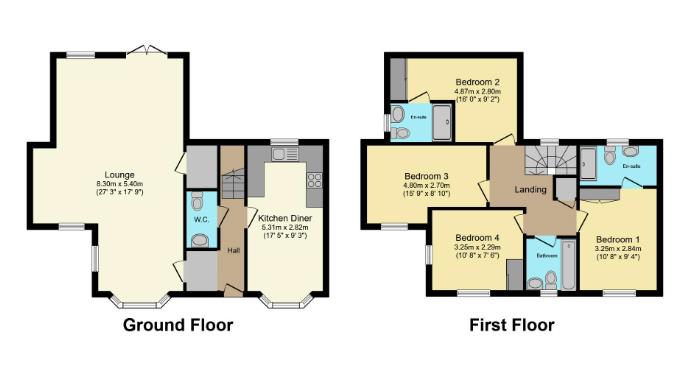 44, Drift Road, Swadlincote floorplan
