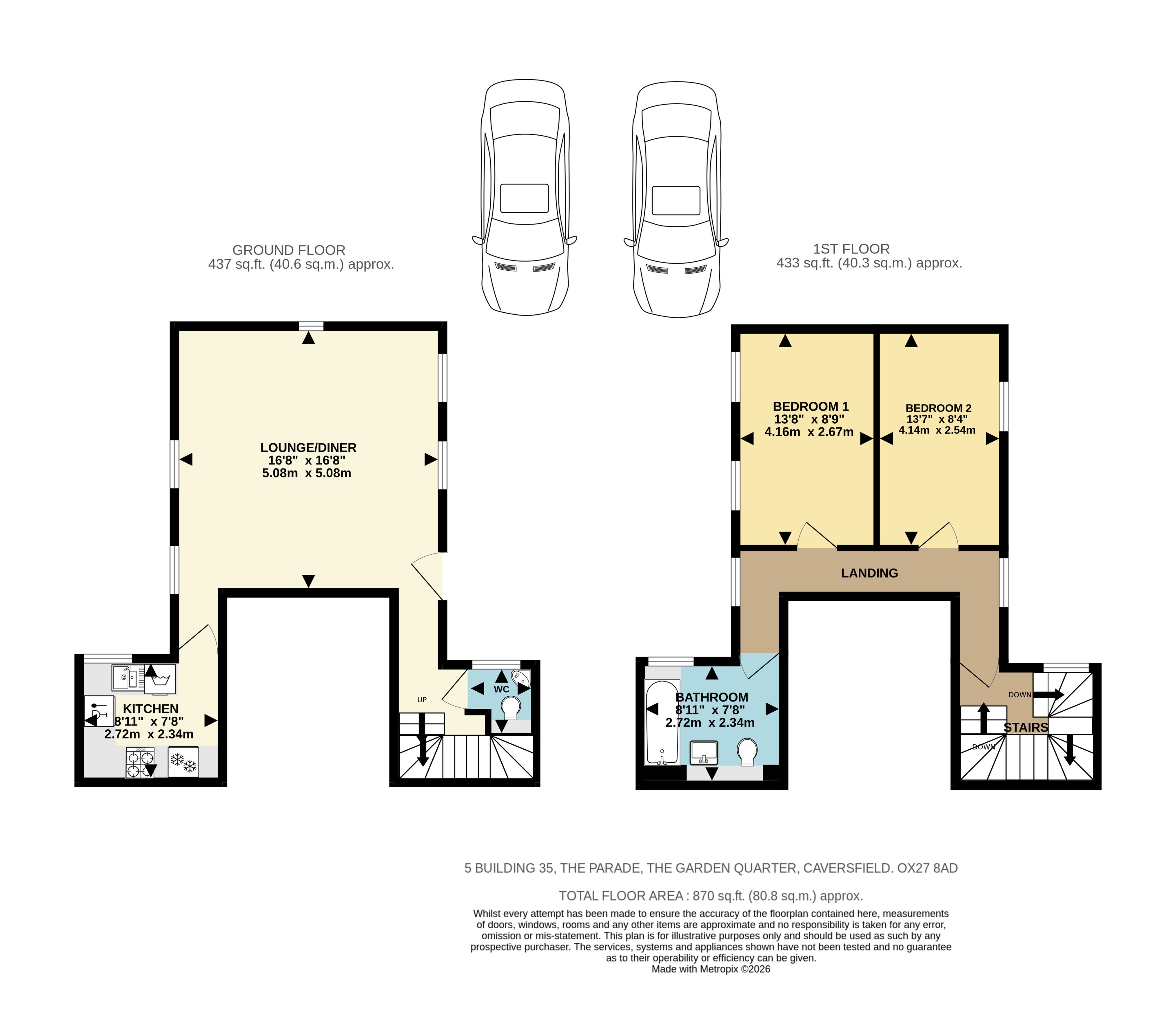 5, Building 35, Caversfield floorplan