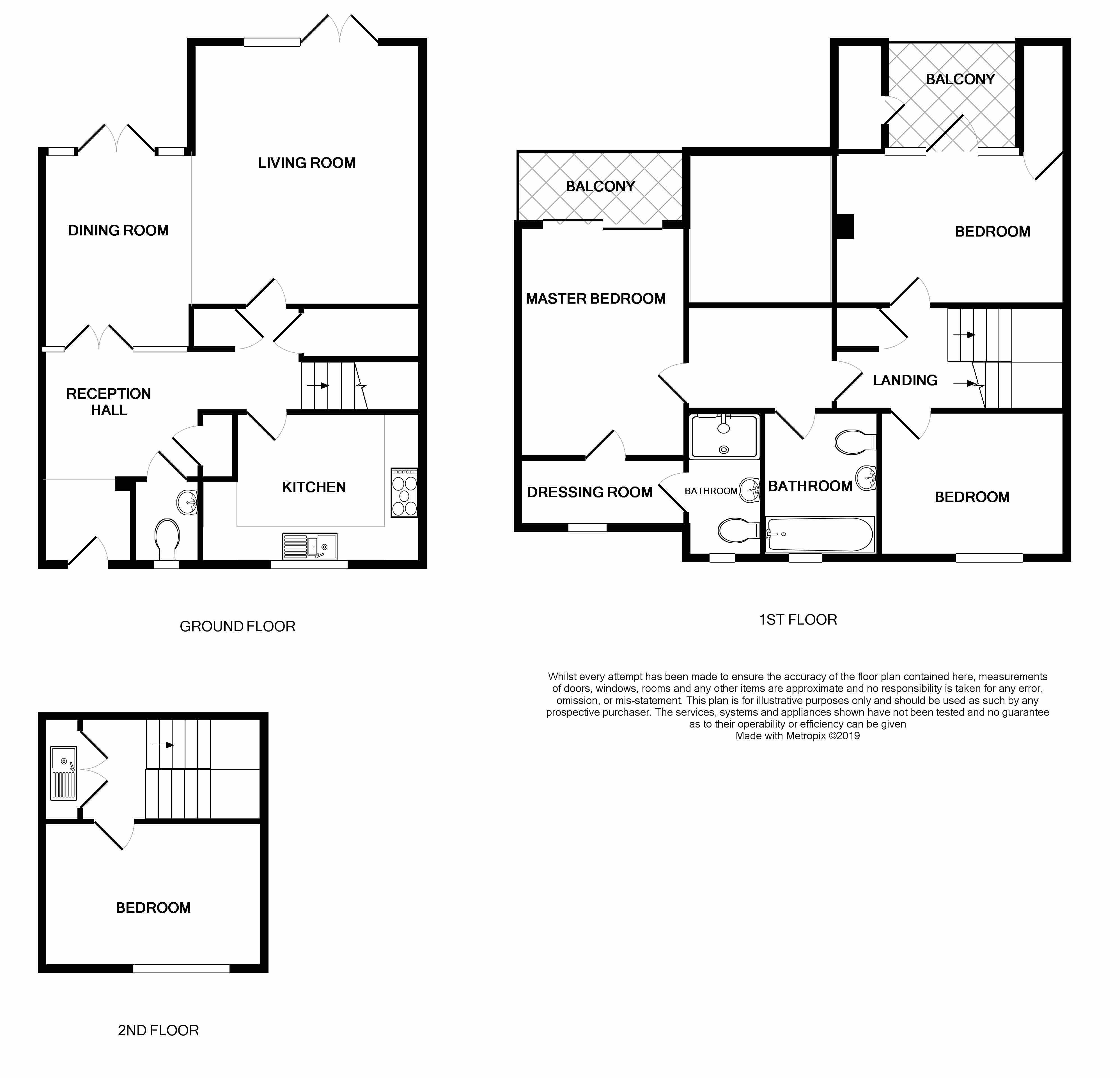 4 Bedrooms Town house for sale in St. Nicholas Green, Newhall, Harlow CM17