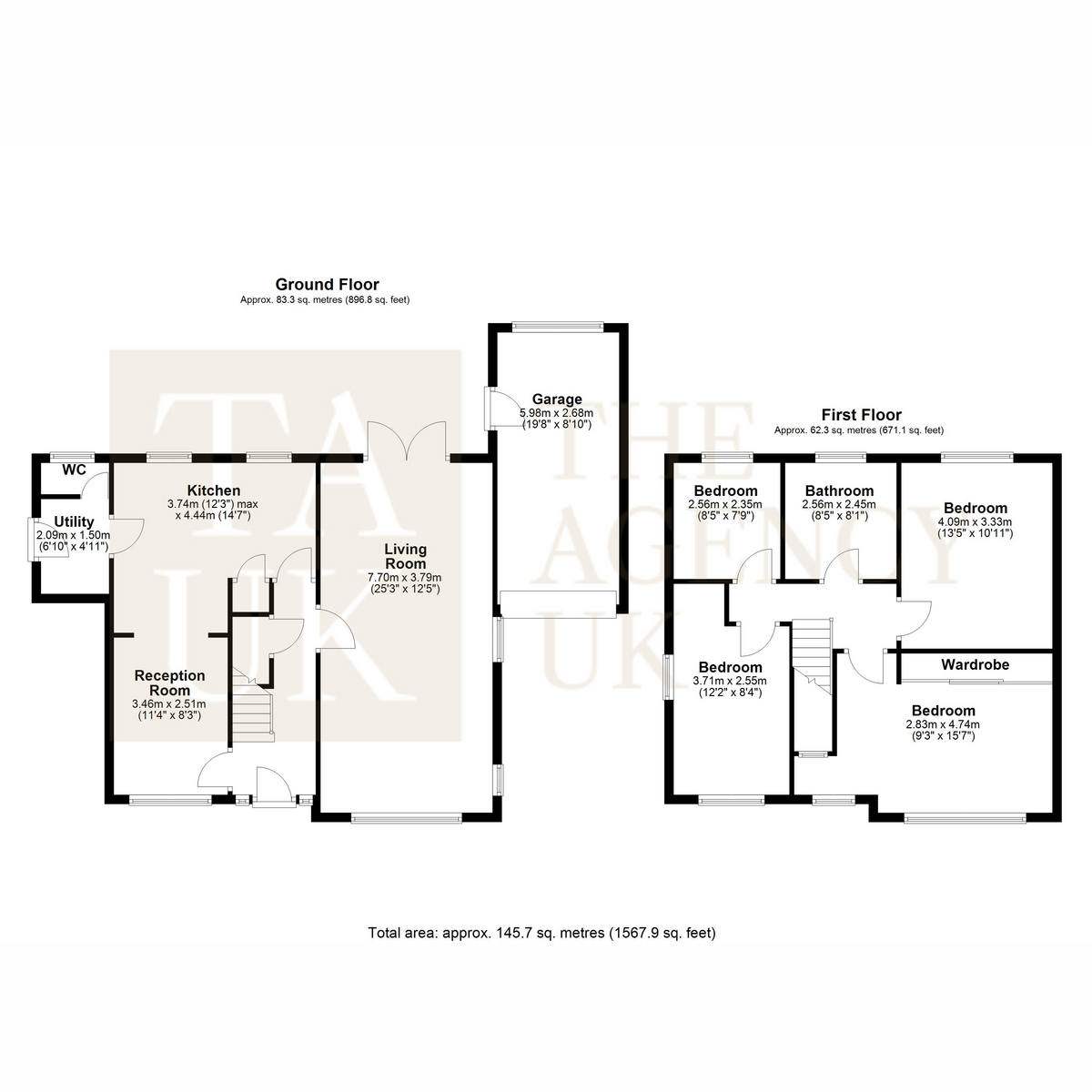 2, Chantry Road, Stockport floorplan