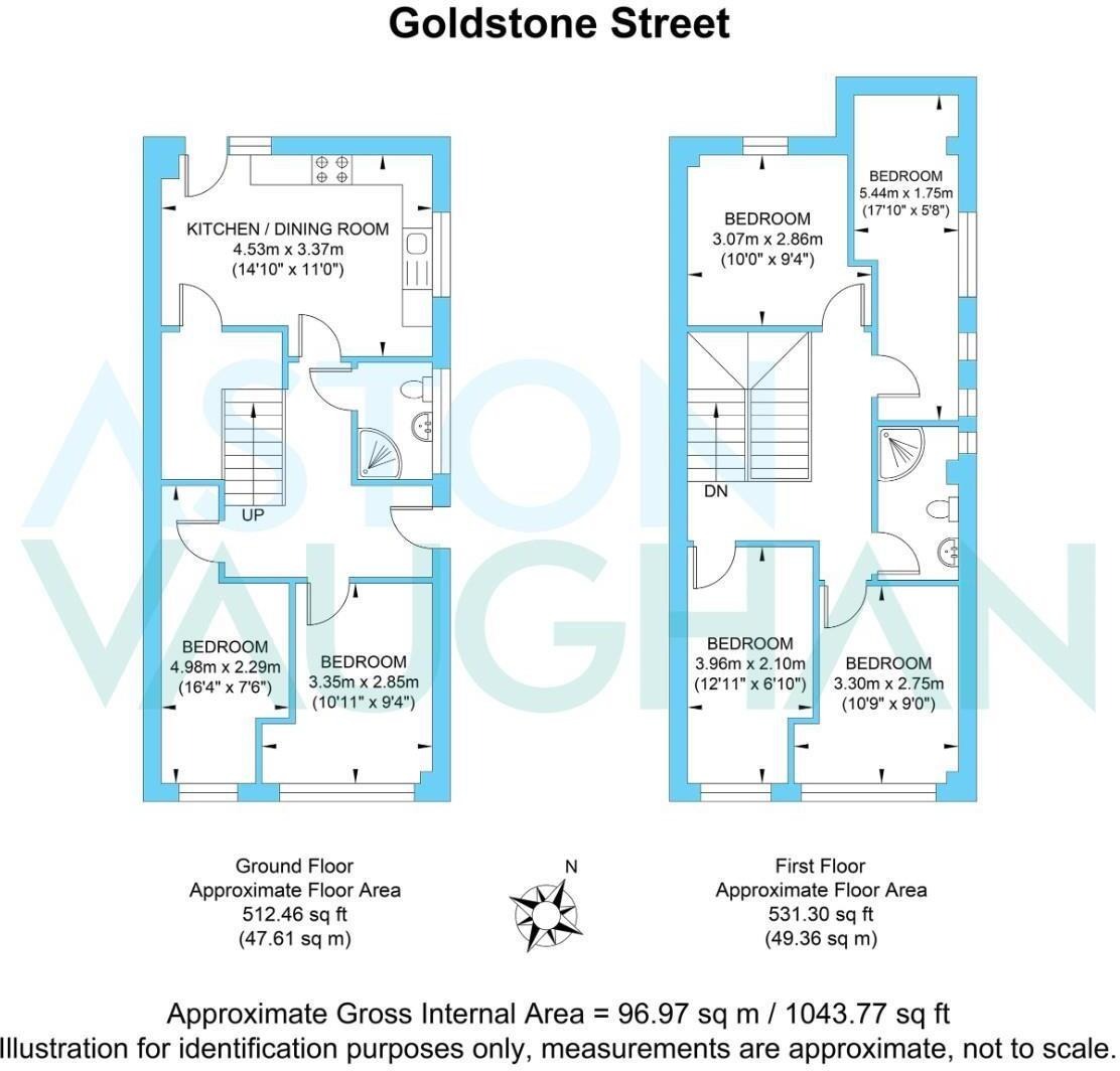 6A Goldstone Street, Hove, East Sussex floorplan