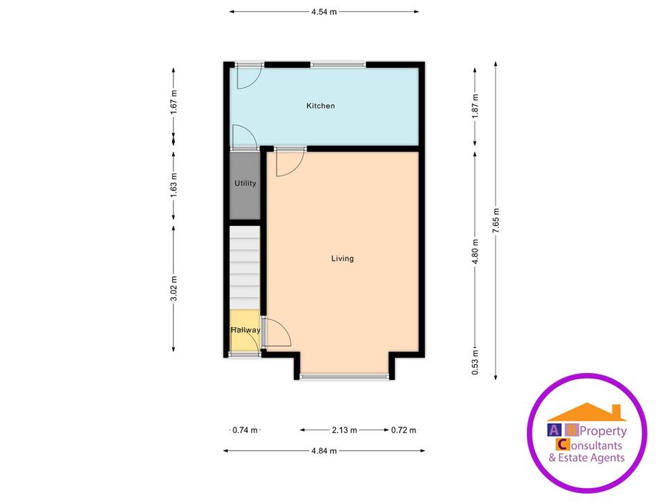 Evan Drive, Giffnock, Glasgow G46, 2 bedroom terraced house for sale