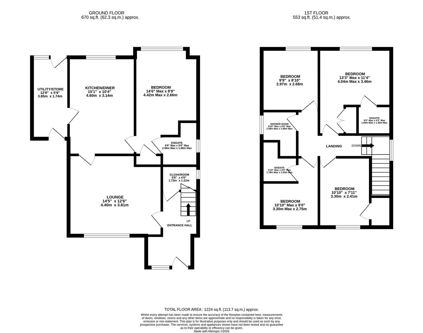 23, Downend Road, Bristol floorplan