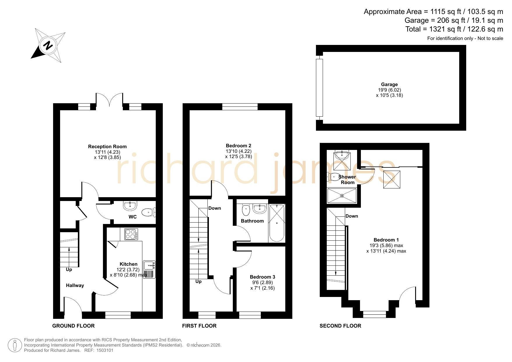 Upper Ox Hill, Purton floorplan