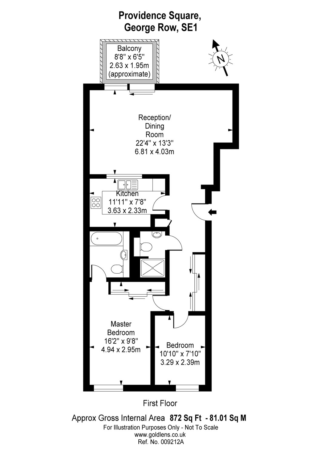 2 Bedrooms  to rent in Providence Square, London SE1