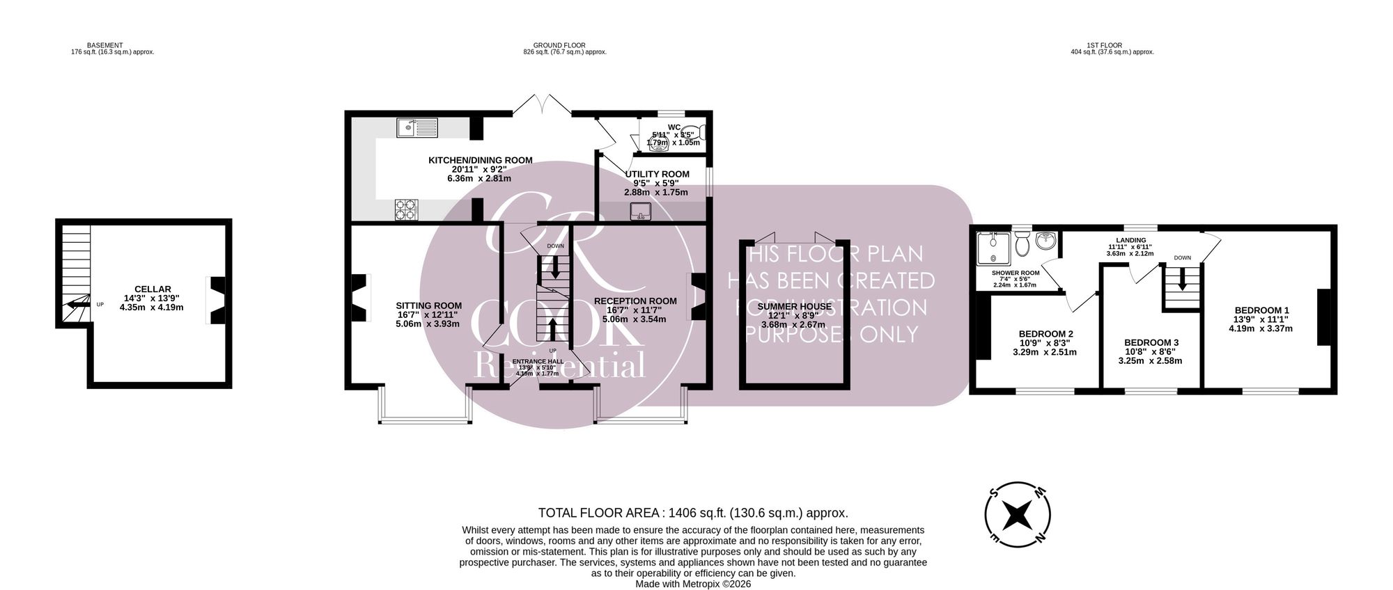 160 Arle Road, Cheltenham floorplan