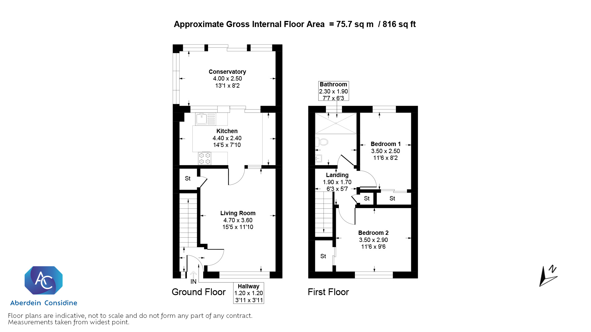 4, Abbot Road, Stirlingshire floorplan