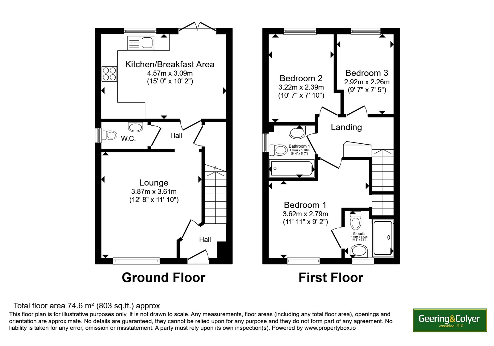 3, Lapwing Way, Dover floorplan