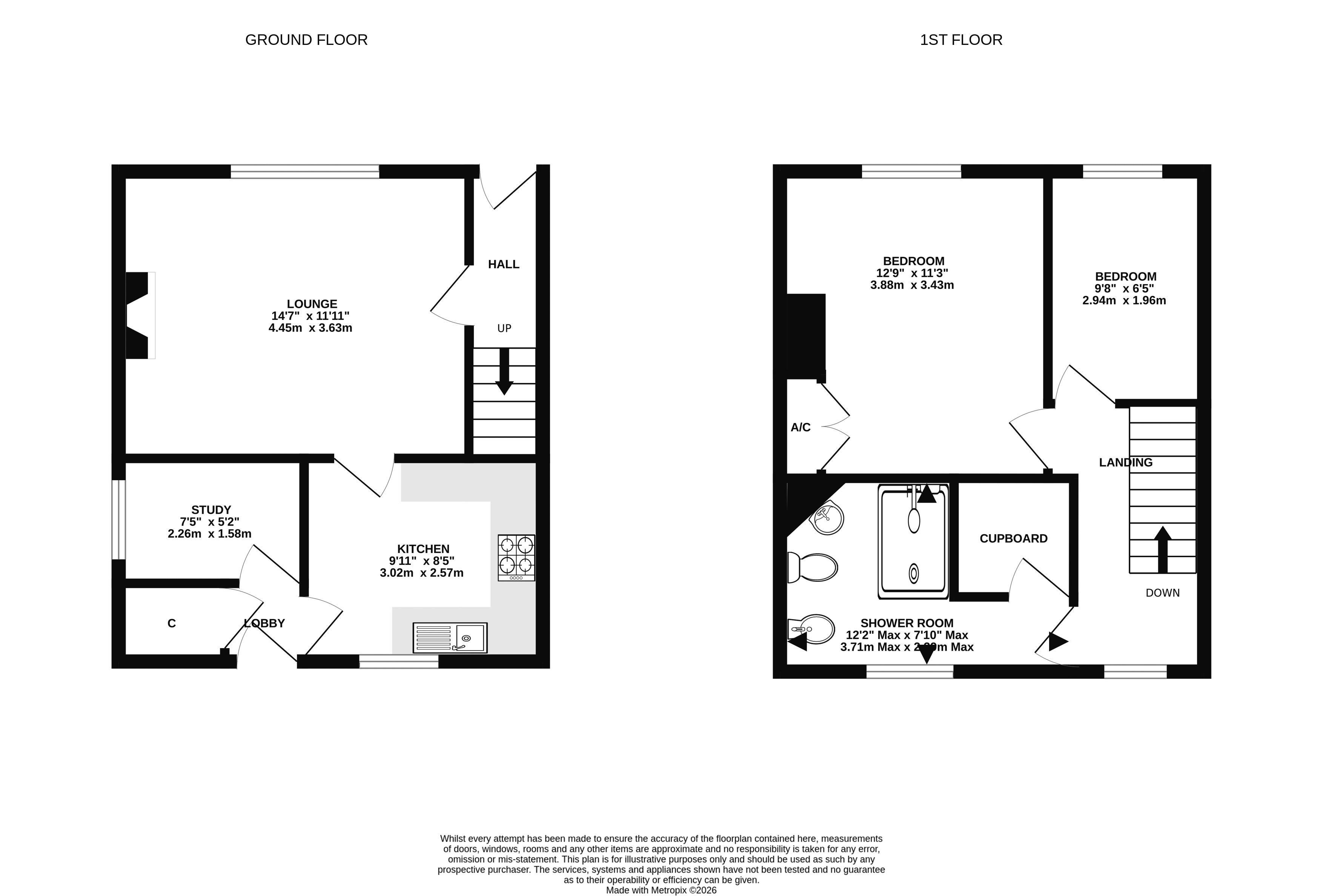 14, Knights Road, Norwich floorplan