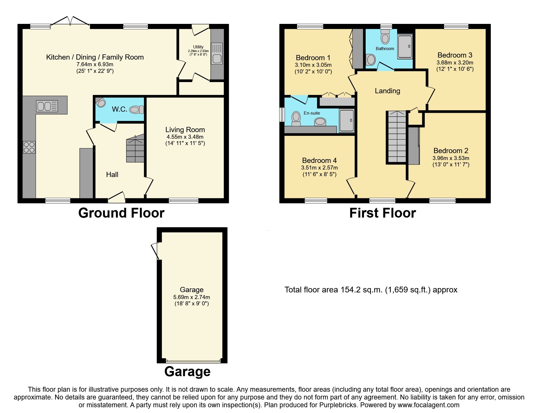 1, Bluebell Walk, Devizes floorplan